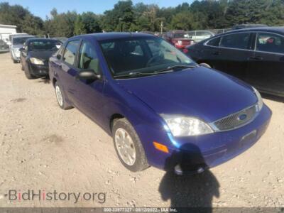2006 Ford FOCUS S/SE/SES, blue — VIN 1FAHP34N16W163760, IAAI
