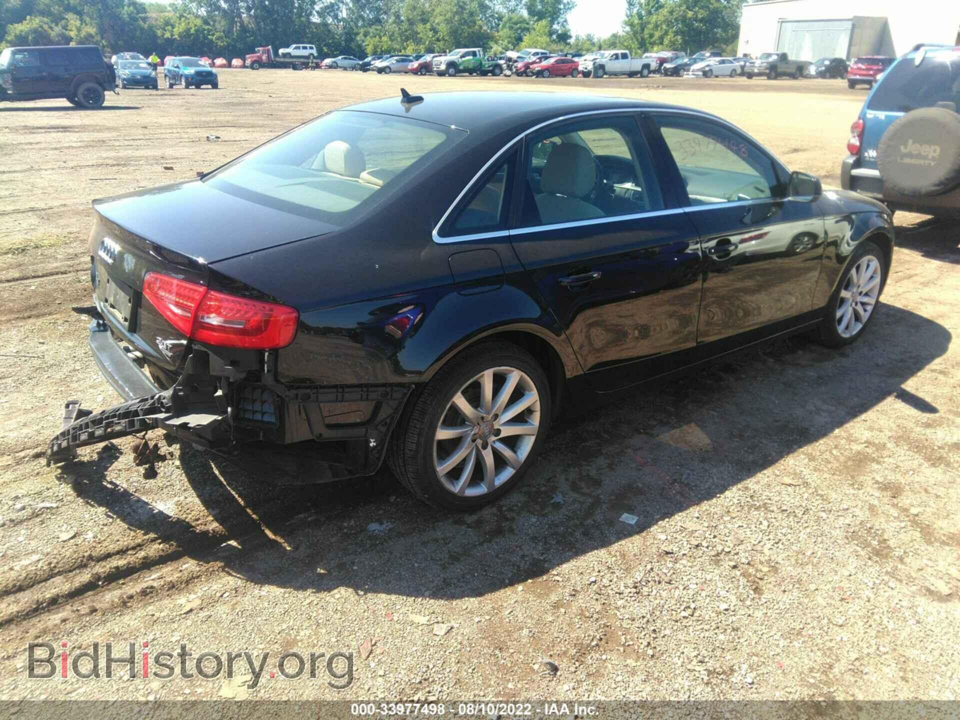 2013 AUDI A4 - VIN: WAUFFAFL7DA166285 - Photo 4