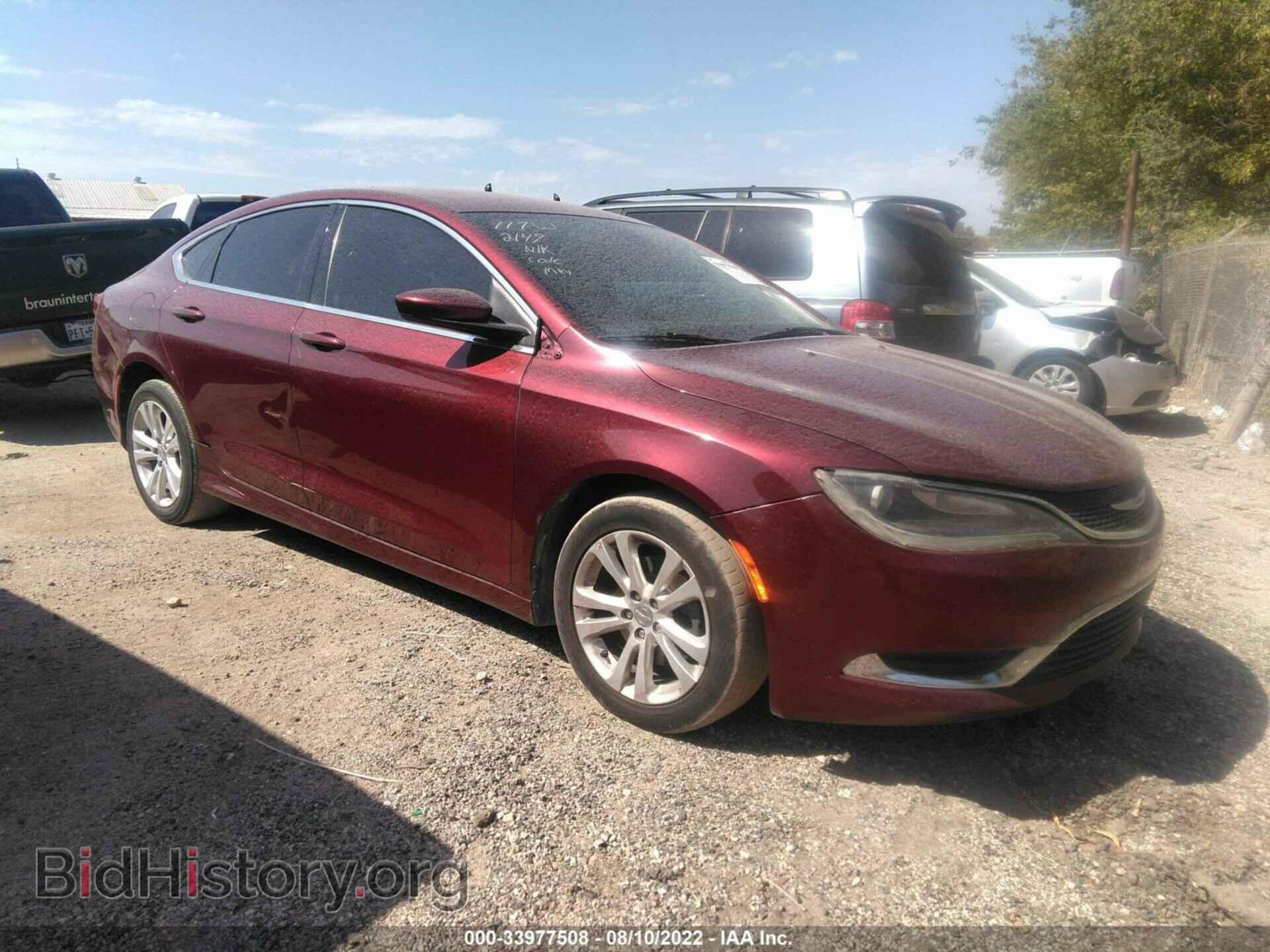 Photo 1C3CCCAB4FN659558 - CHRYSLER 200 2015