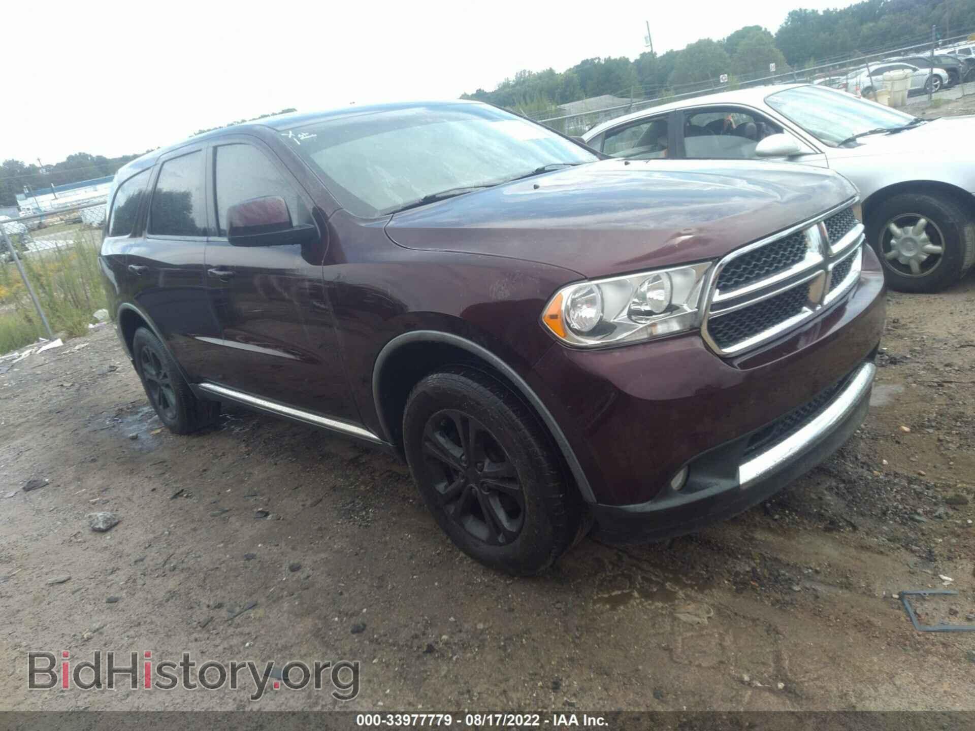 Photo 1C4RDJAG3CC144691 - DODGE DURANGO 2012