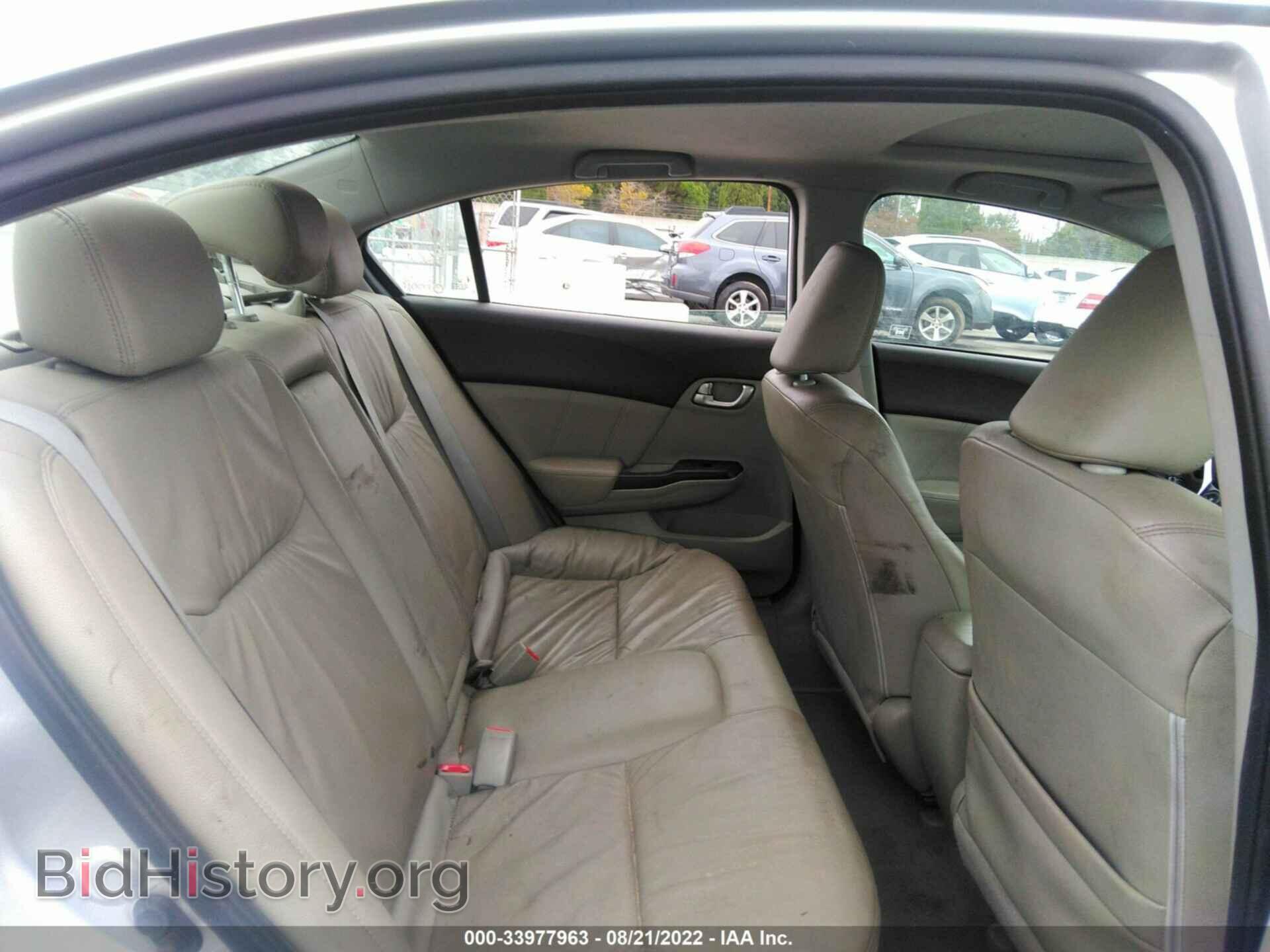 2012 HONDA CIVIC SDN - VIN: 19XFB2F90CE333736 - Фото 8