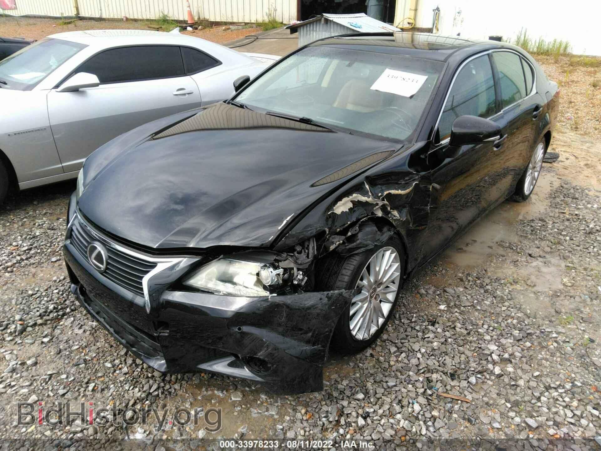 2013 LEXUS GS 350 - VIN: JTHBE1BL2D5018143 - Фото 2
