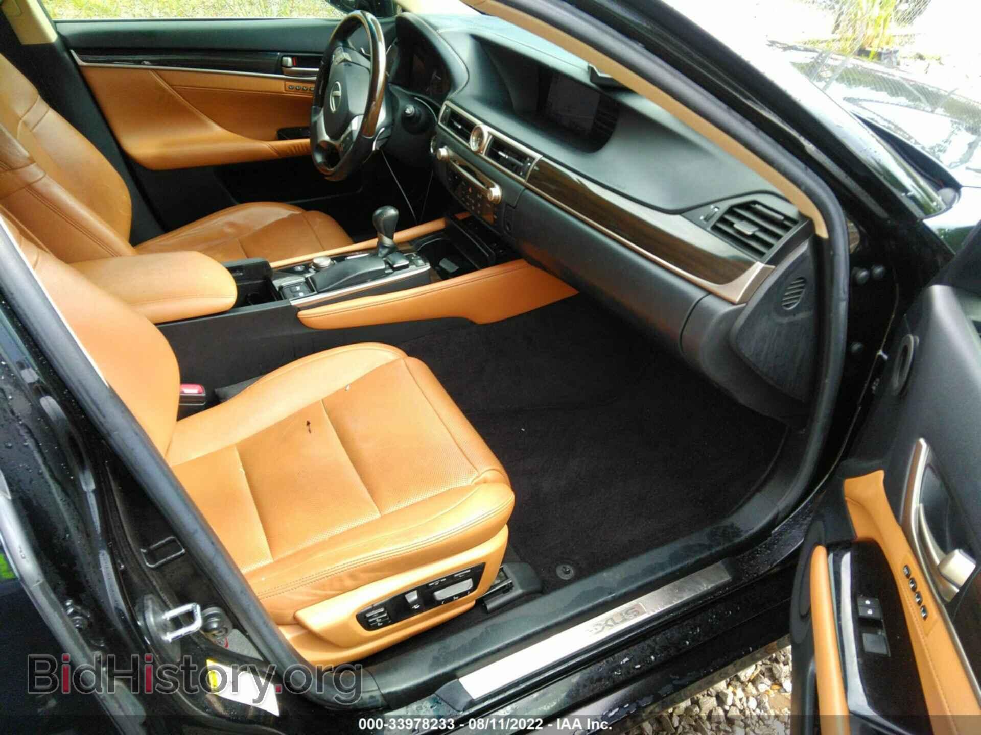 2013 LEXUS GS 350 - VIN: JTHBE1BL2D5018143 - Фото 5