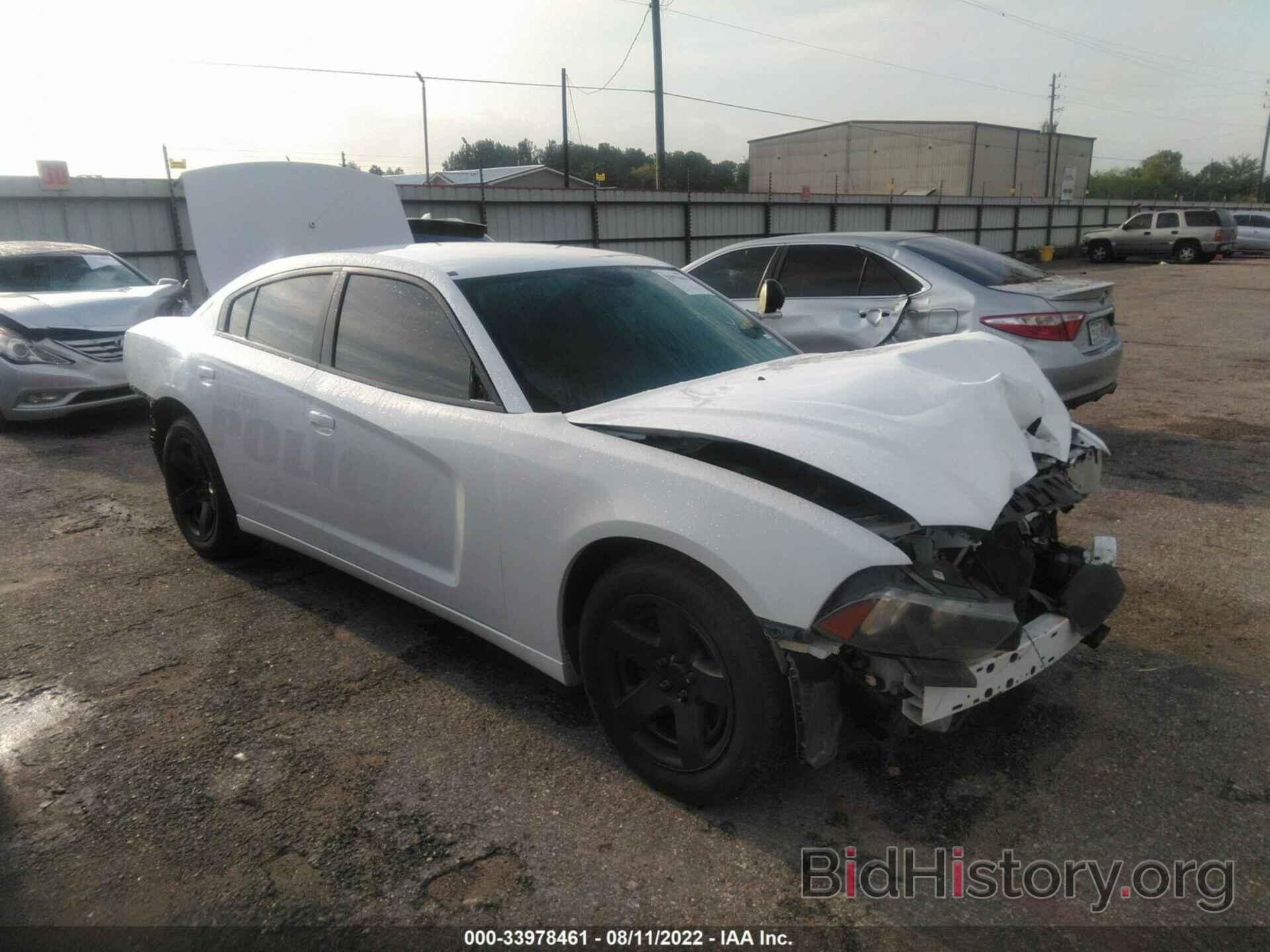 Photo 2C3CDXAT2DH643698 - DODGE CHARGER 2013