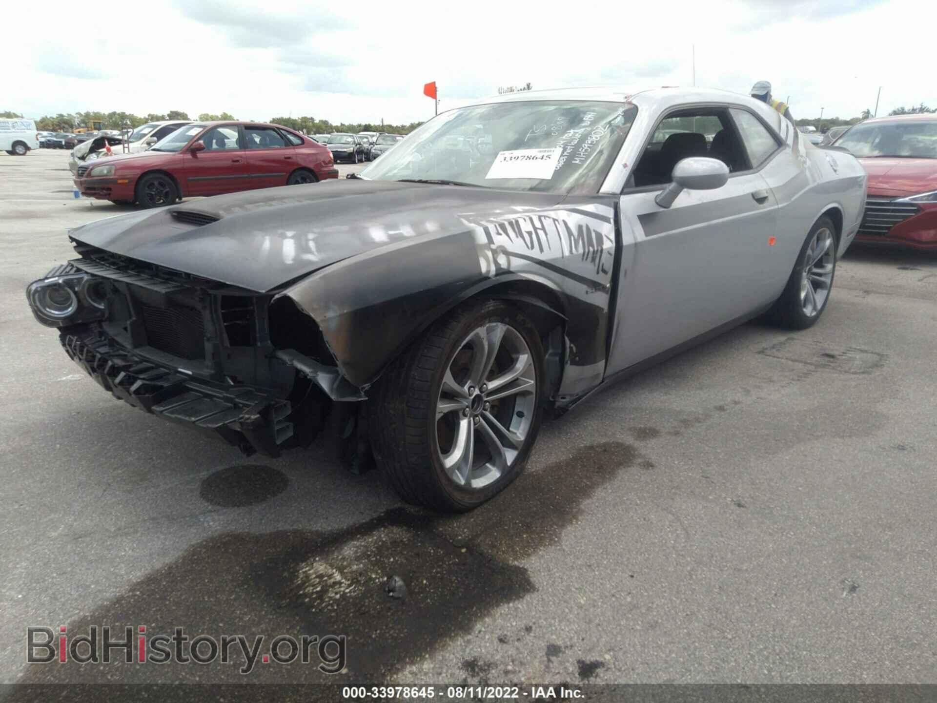 2021 DODGE CHALLENGER - VIN: 2C3CDZBT2MH593802 - Photo 2