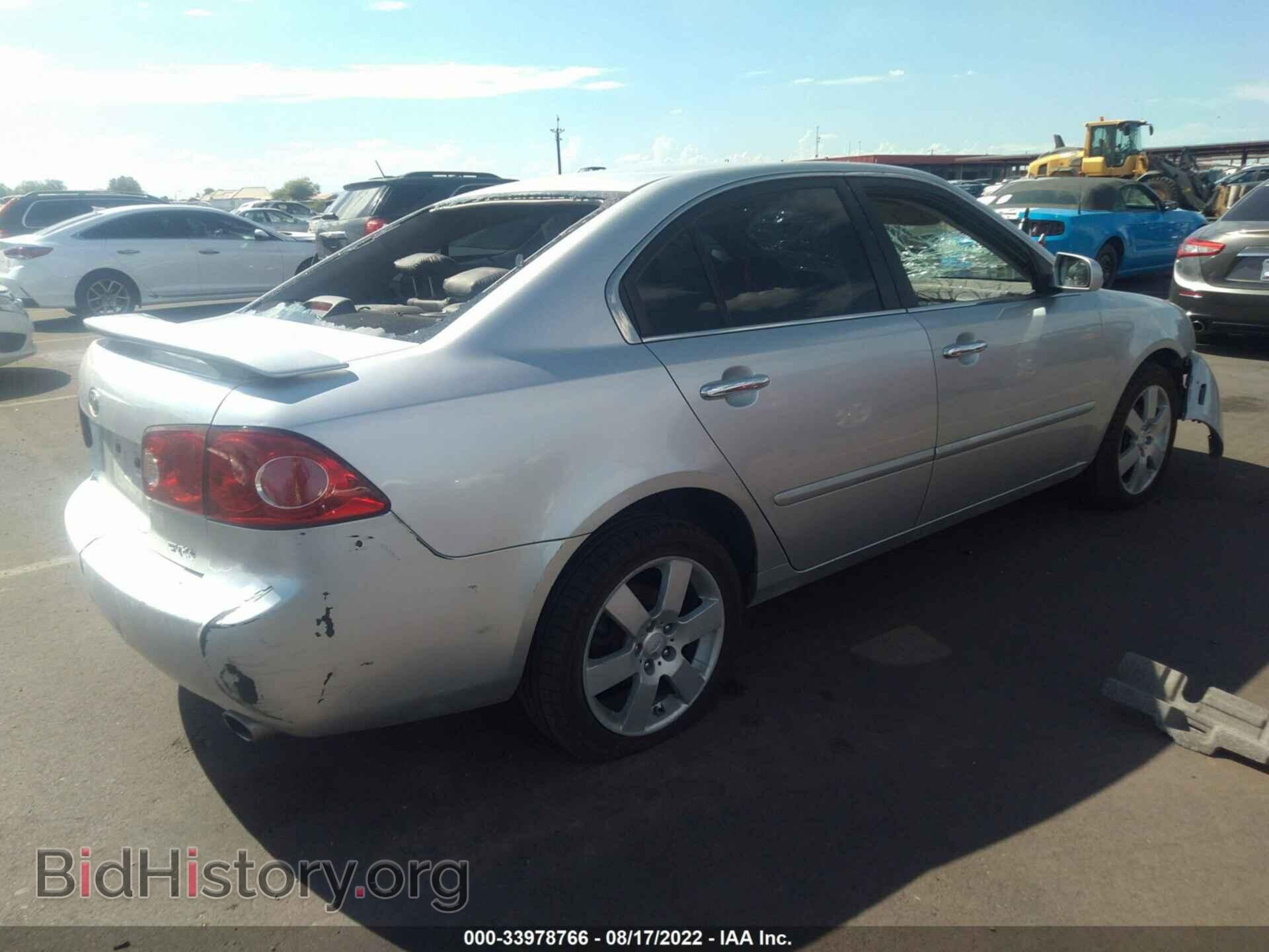 2007 KIA OPTIMA - VIN: KNAGE124475113417 - Фото 4