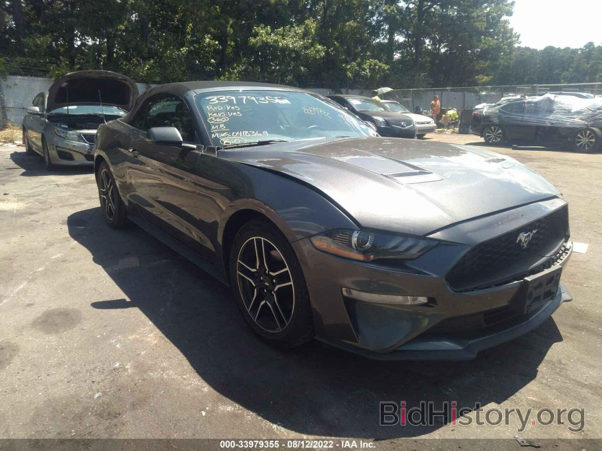 Photo 1FATP8UH0L5134978 - FORD MUSTANG 2020
