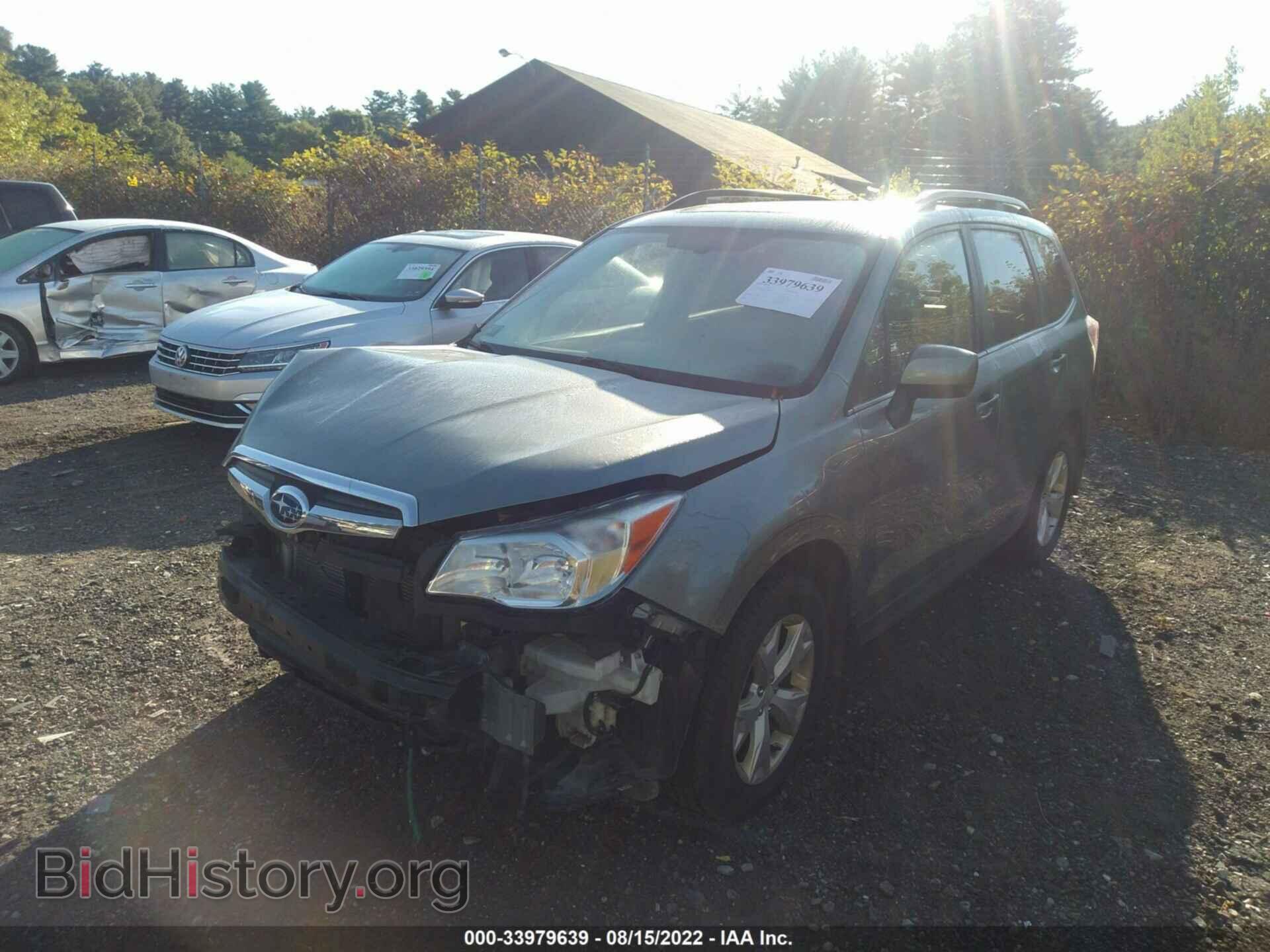 2015 SUBARU FORESTER - VIN: JF2SJAHC8FH553887 - Фото 2