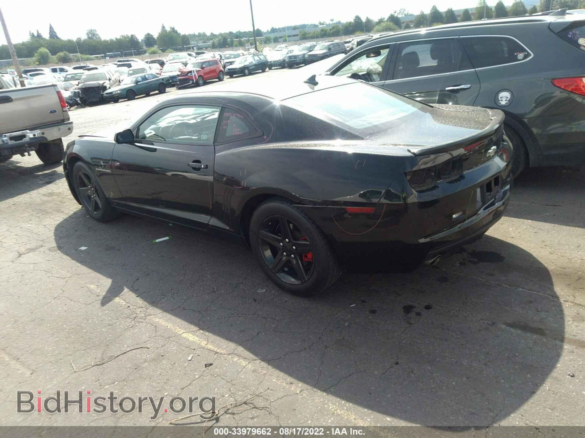2012 CHEVROLET CAMARO - VIN: 2G1FB1E30C9183903 - Фото 3