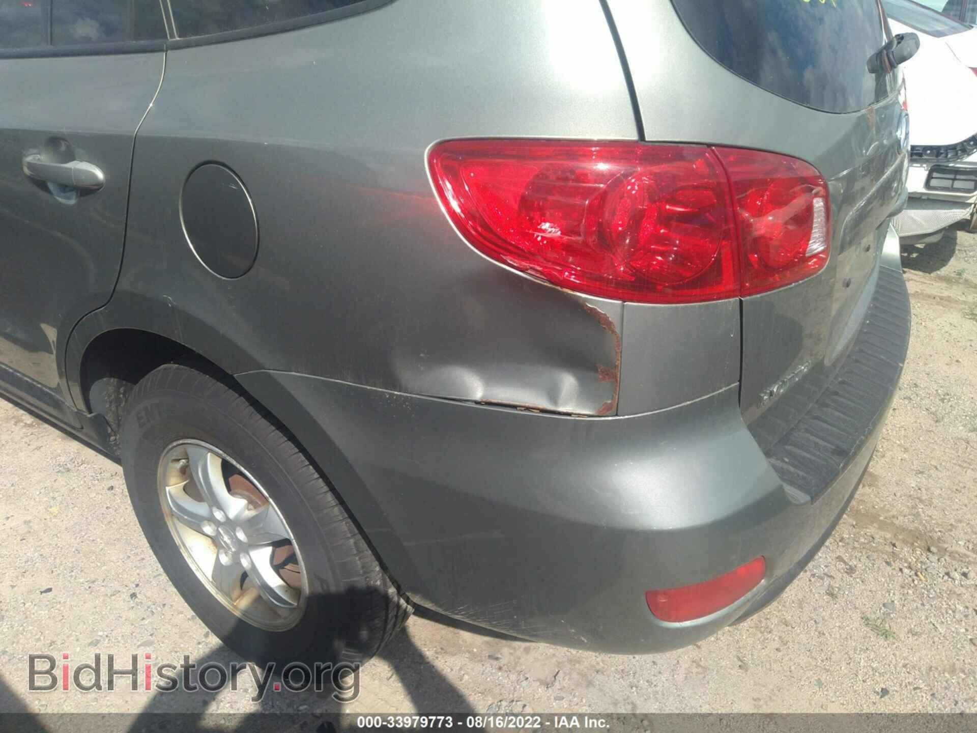 2008 HYUNDAI SANTA FE - VIN: 5NMSG13D98H180406 - Фото 6