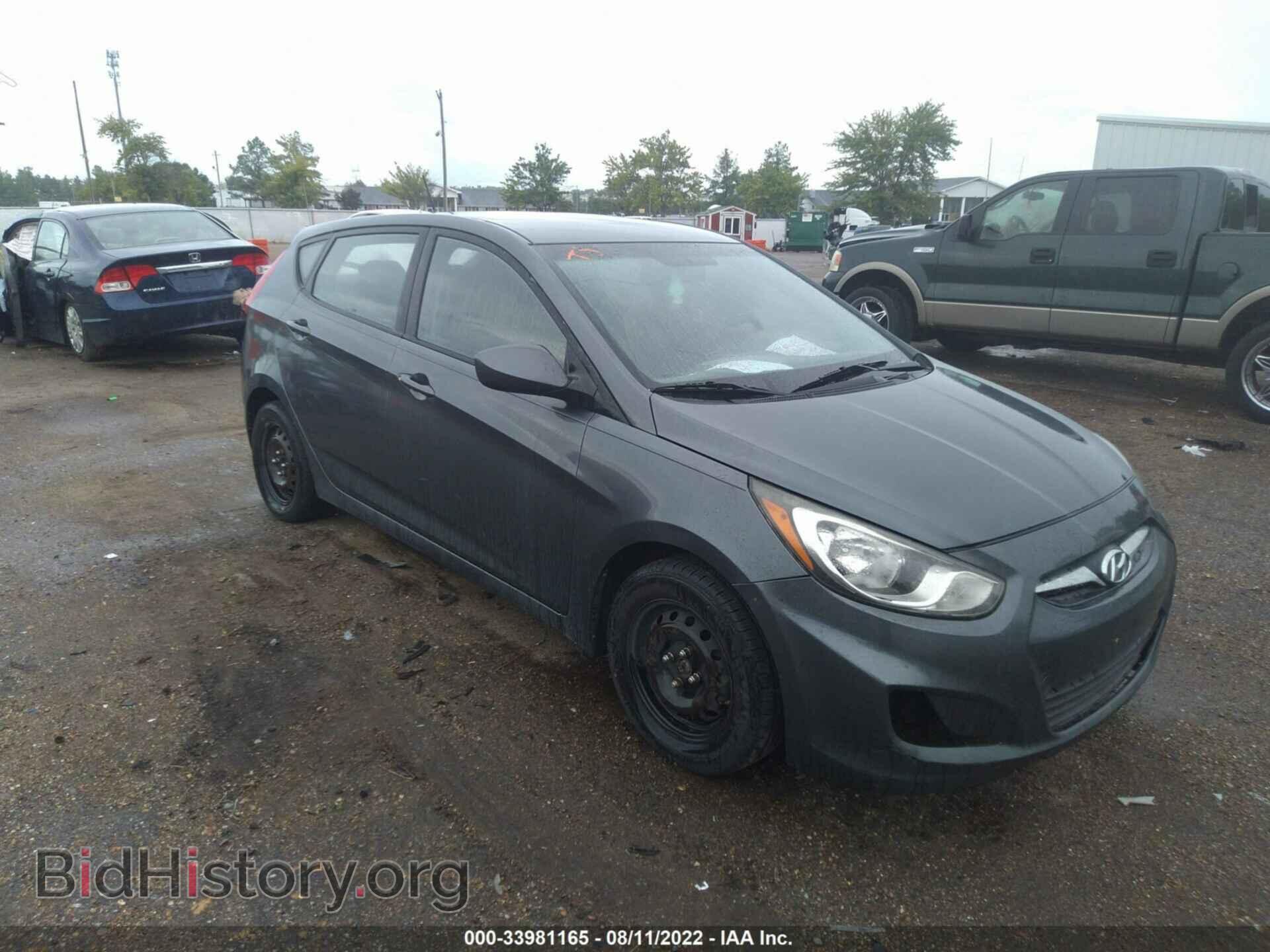 Фотография KMHCT5AE0DU097903 - HYUNDAI ACCENT 2013