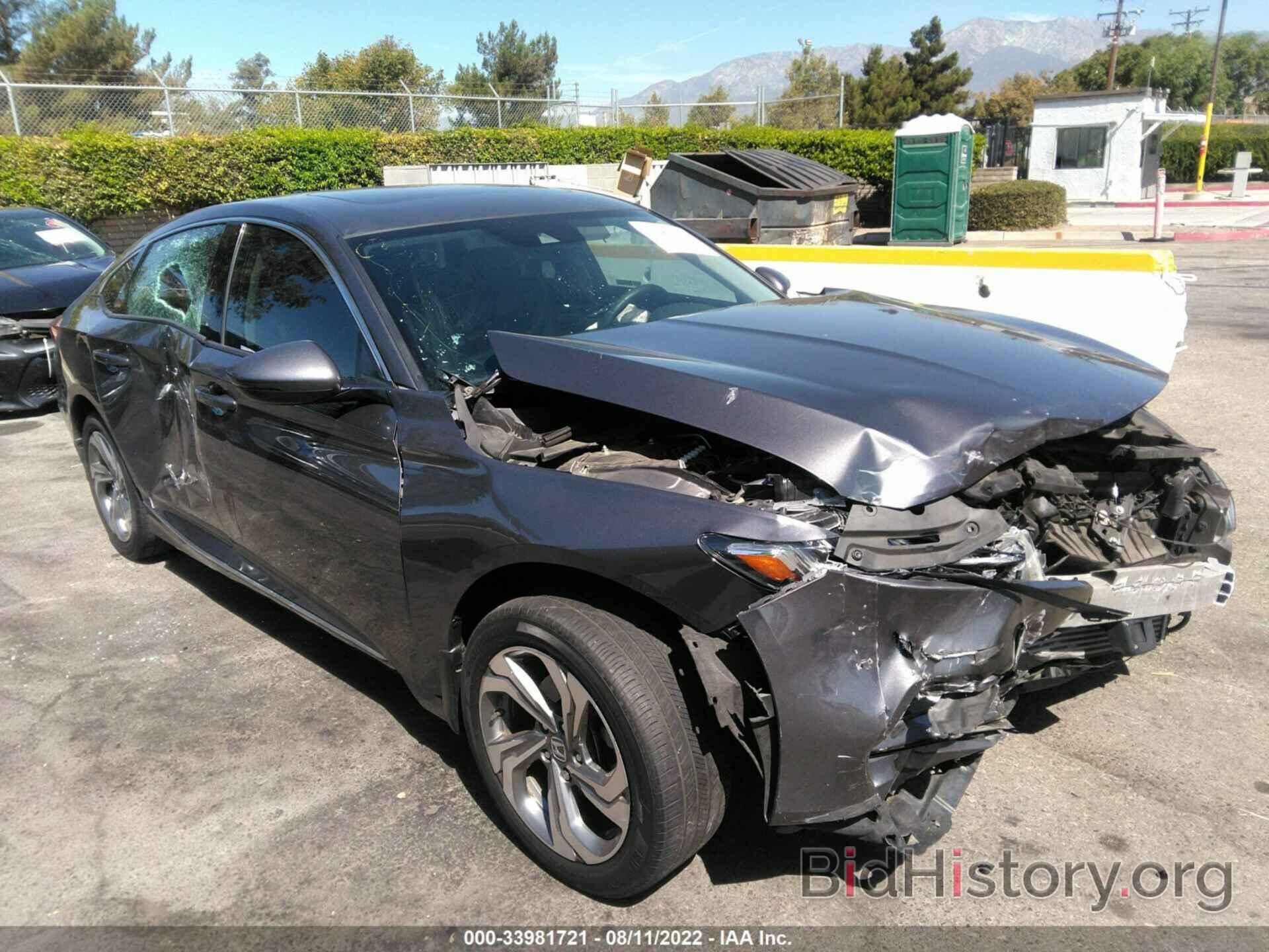 Photo 1HGCV1F55KA116414 - HONDA ACCORD SEDAN 2019