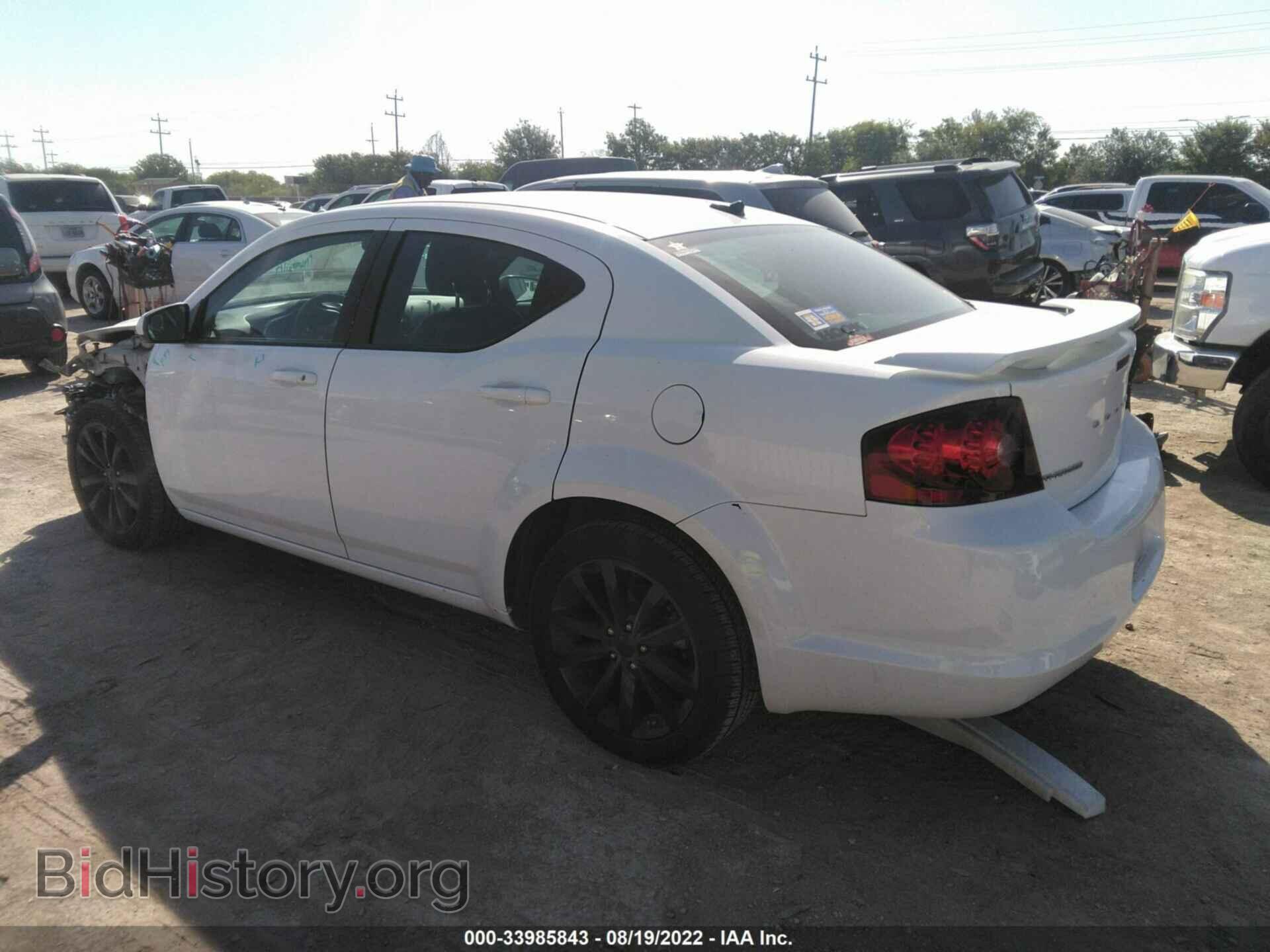 2013 DODGE AVENGER - VIN: 1C3CDZCB6DN627091 - Фото 3