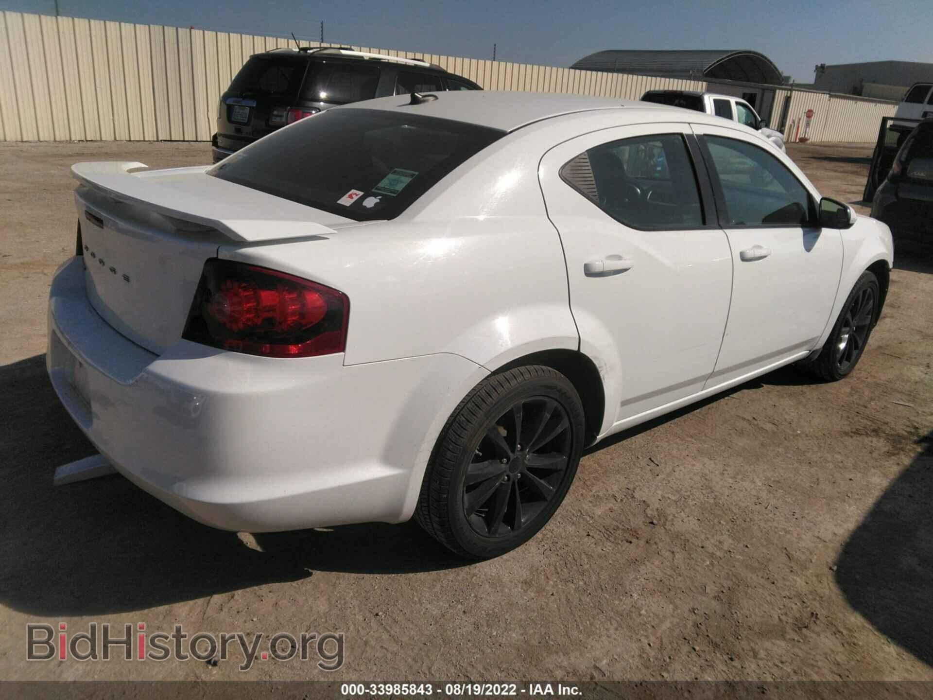 2013 DODGE AVENGER - VIN: 1C3CDZCB6DN627091 - Фото 4