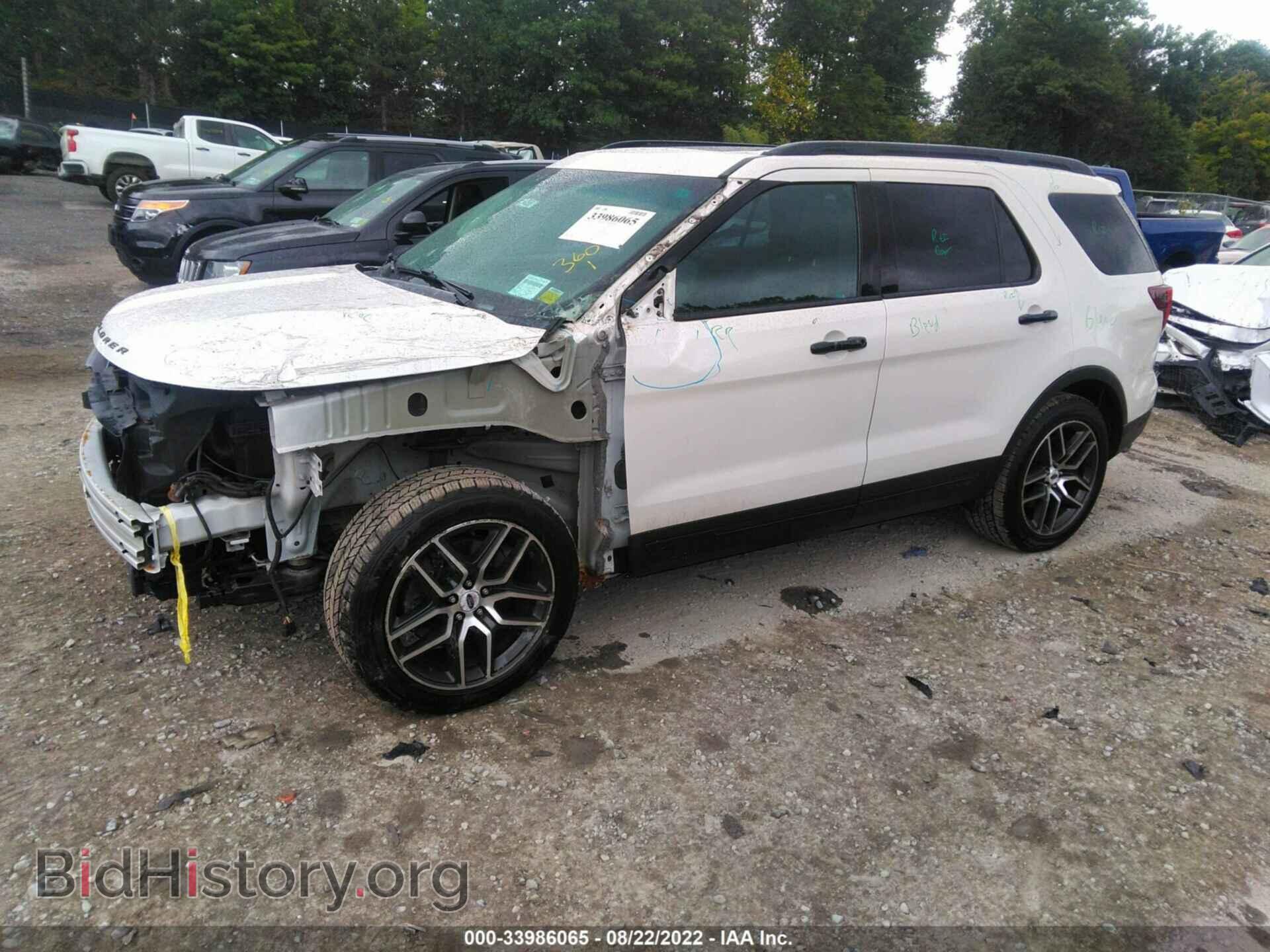 2016 FORD EXPLORER - VIN: 1FM5K8GT2GGB56987 - Фото 2