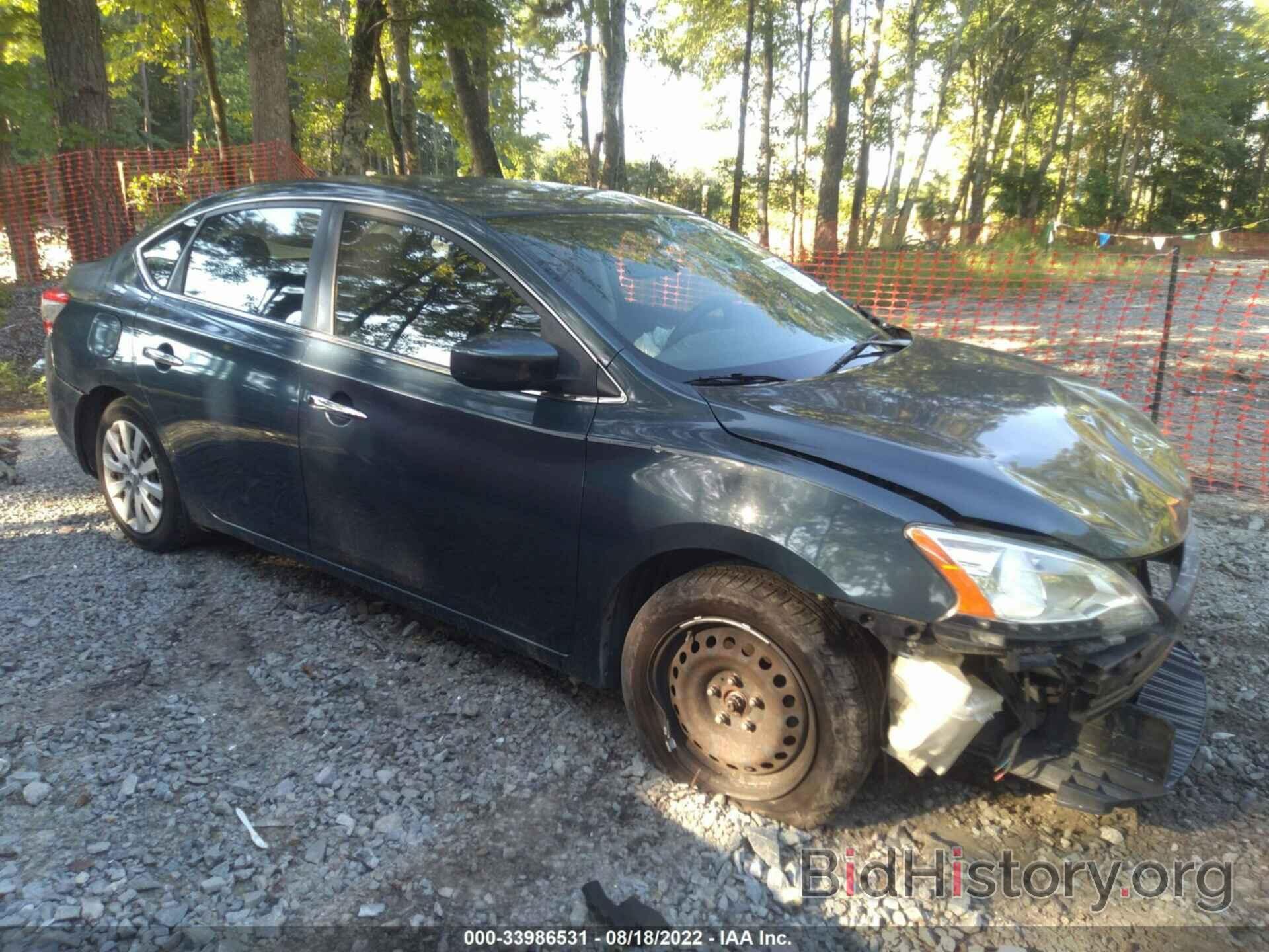 Photo 3N1AB7AP2DL675282 - NISSAN SENTRA 2013