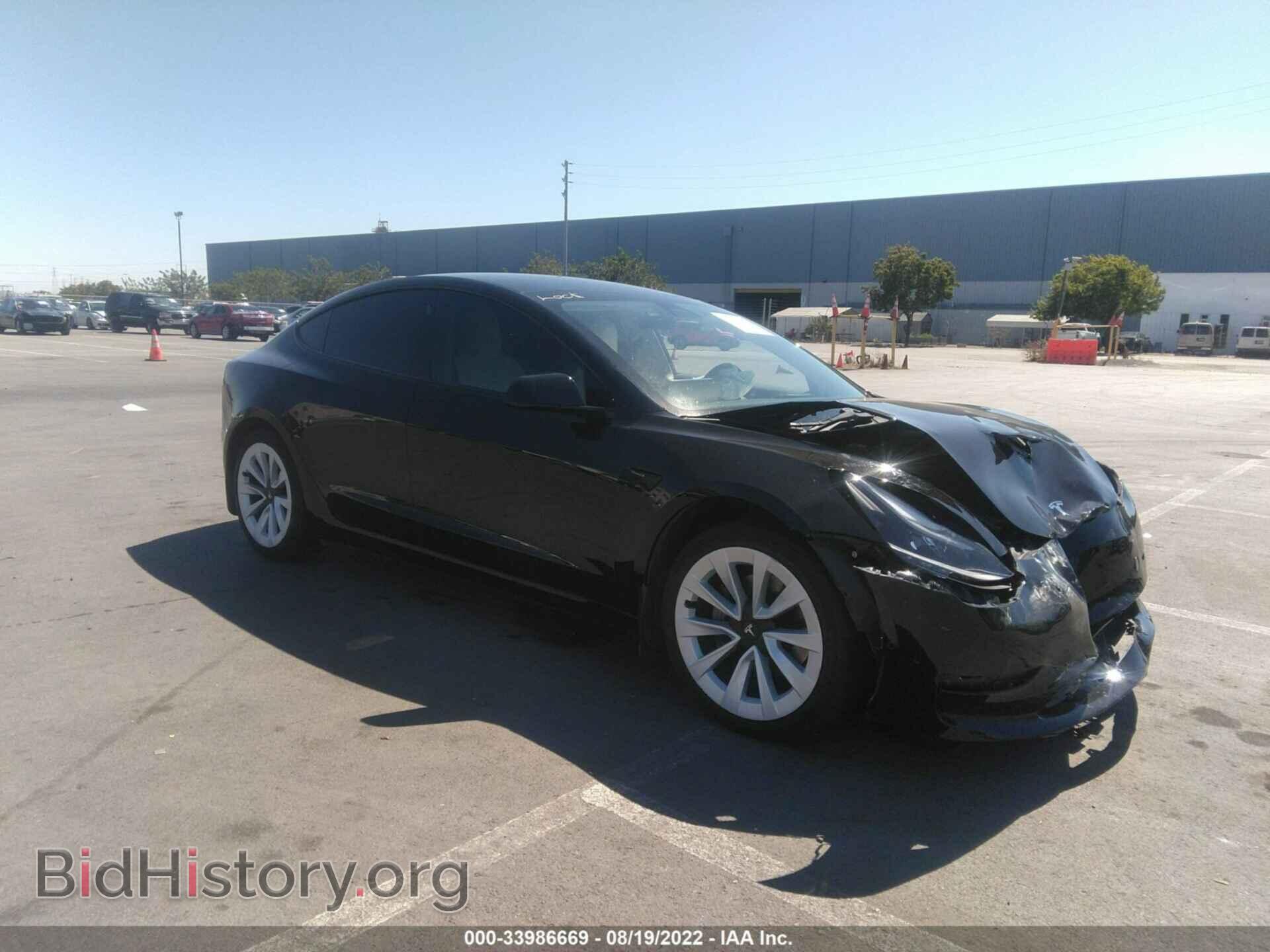 Photo 5YJ3E1EA2MF936439 - TESLA MODEL 3 2021