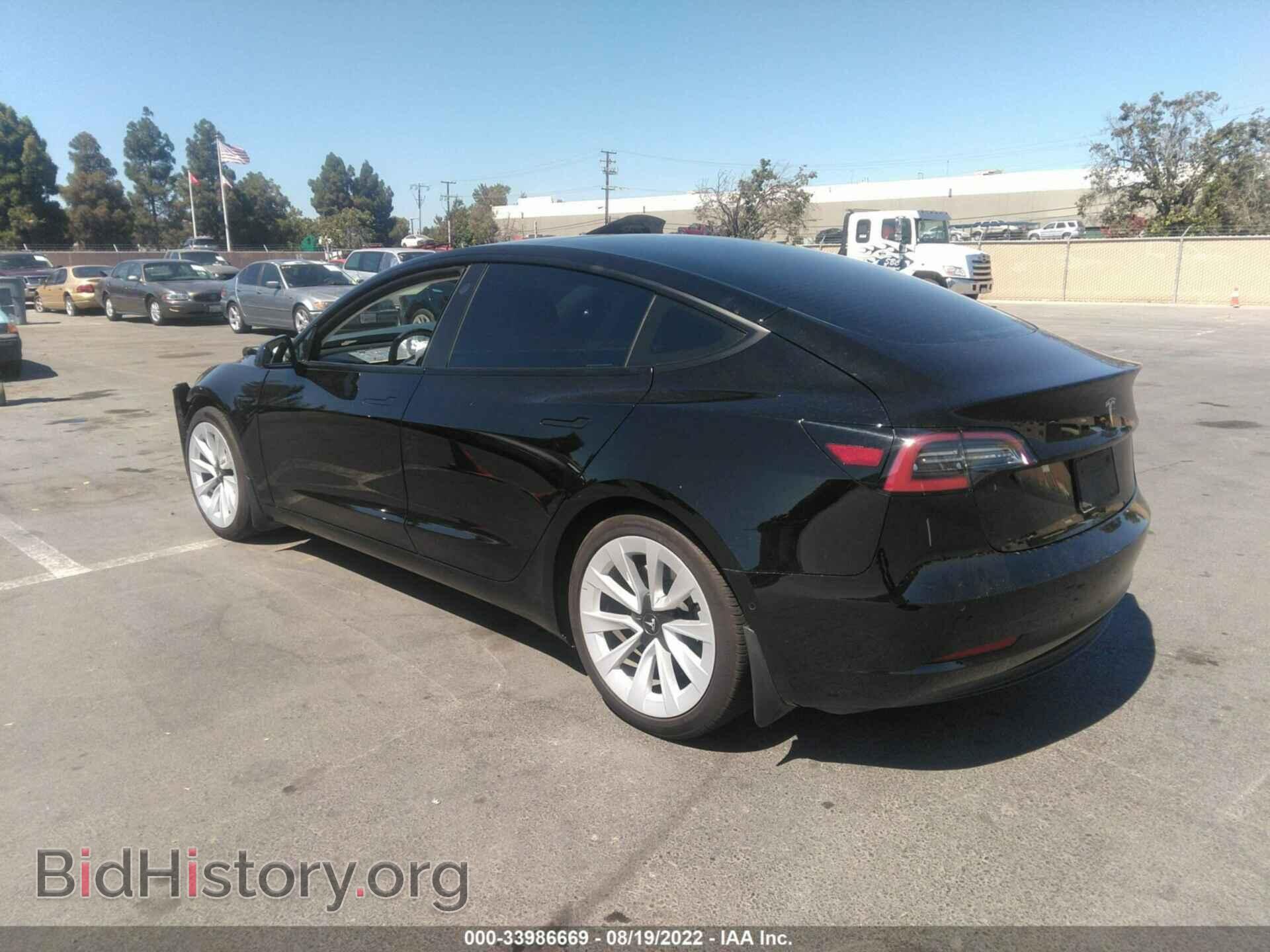 2021 TESLA MODEL 3 - VIN: 5YJ3E1EA2MF936439 - Фото 3