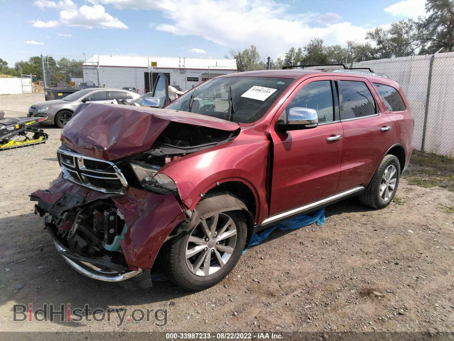 2014 DODGE DURANGO - VIN: 1C4RDJDGXEC522505 - Photo 2