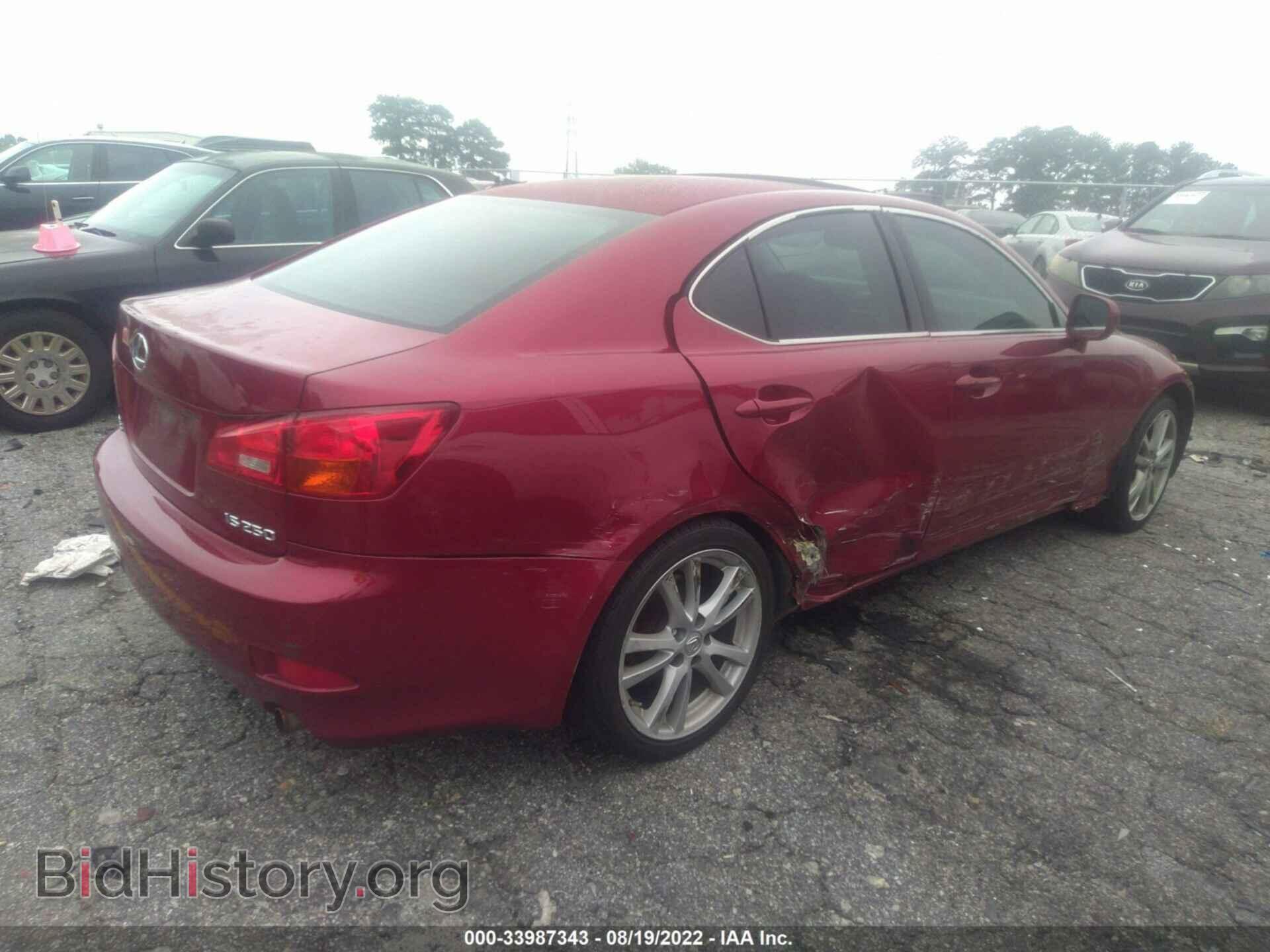 2006 LEXUS IS 250 - VIN: JTHBK262465018048 - Фото 4