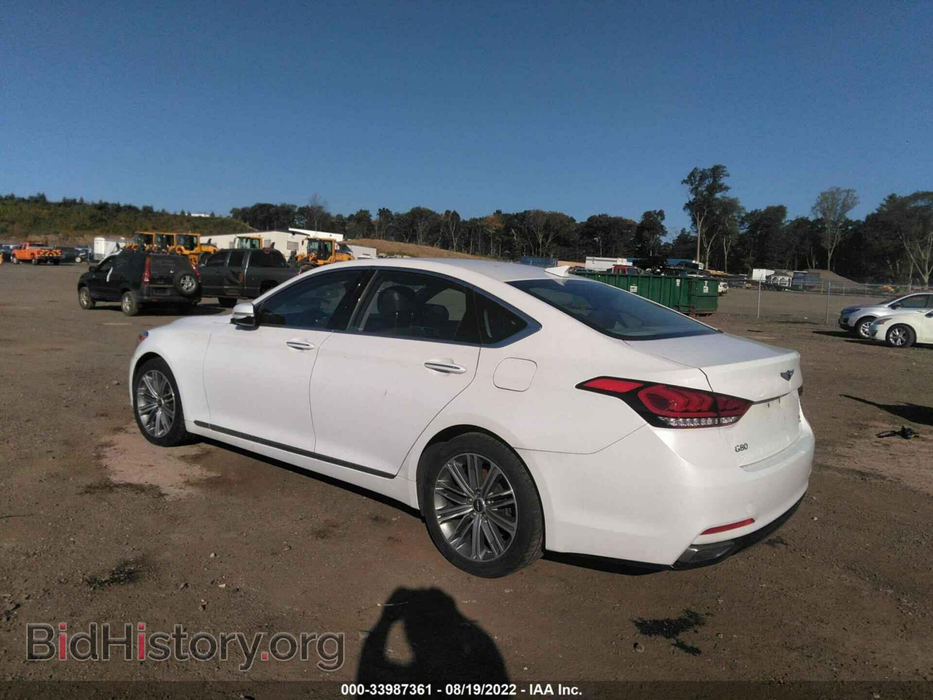 2018 GENESIS G80 - VIN: KMHGN4JE4JU248825 - Фото 3