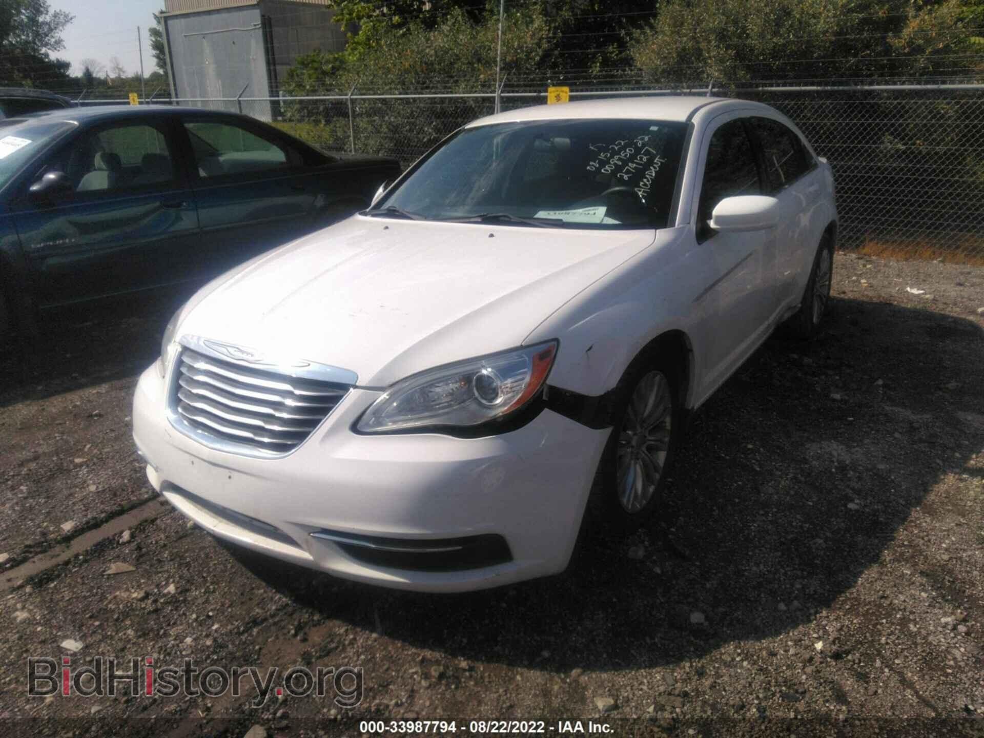 2012 CHRYSLER 200 - VIN: 1C3CCBAB5CN274127 - Фото 2
