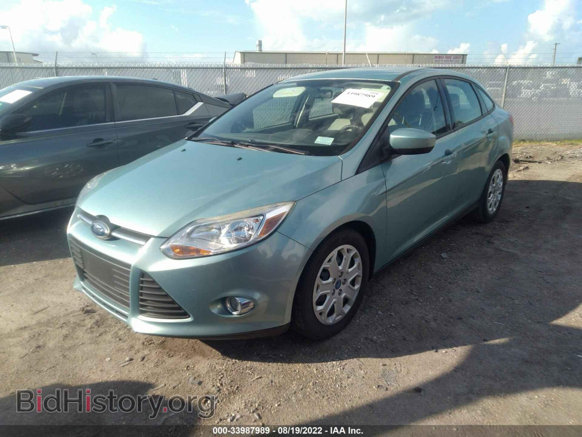 2012 FORD FOCUS - VIN: 1FAHP3F2XCL254705 - Фото 2