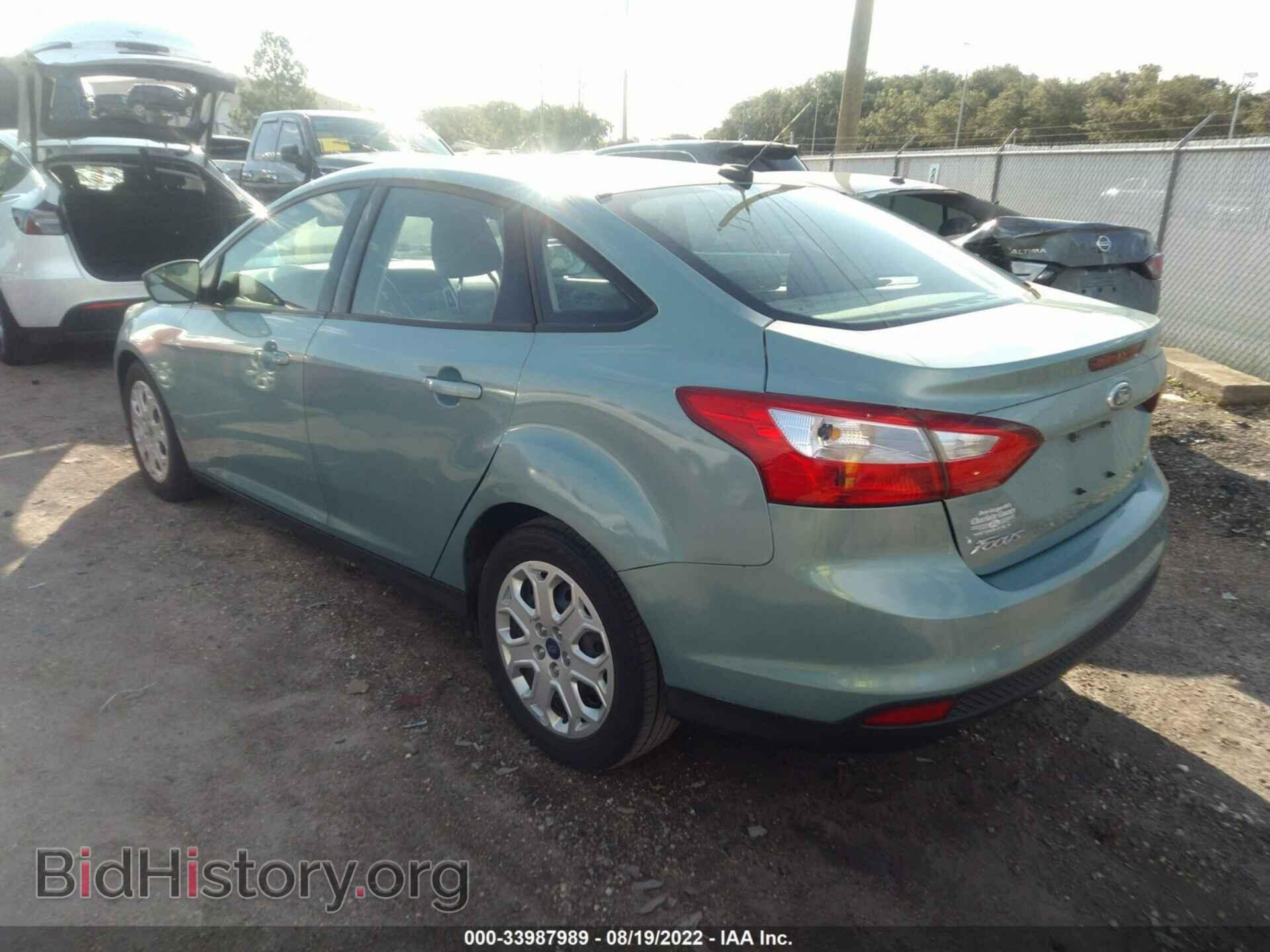 2012 FORD FOCUS - VIN: 1FAHP3F2XCL254705 - Фото 3