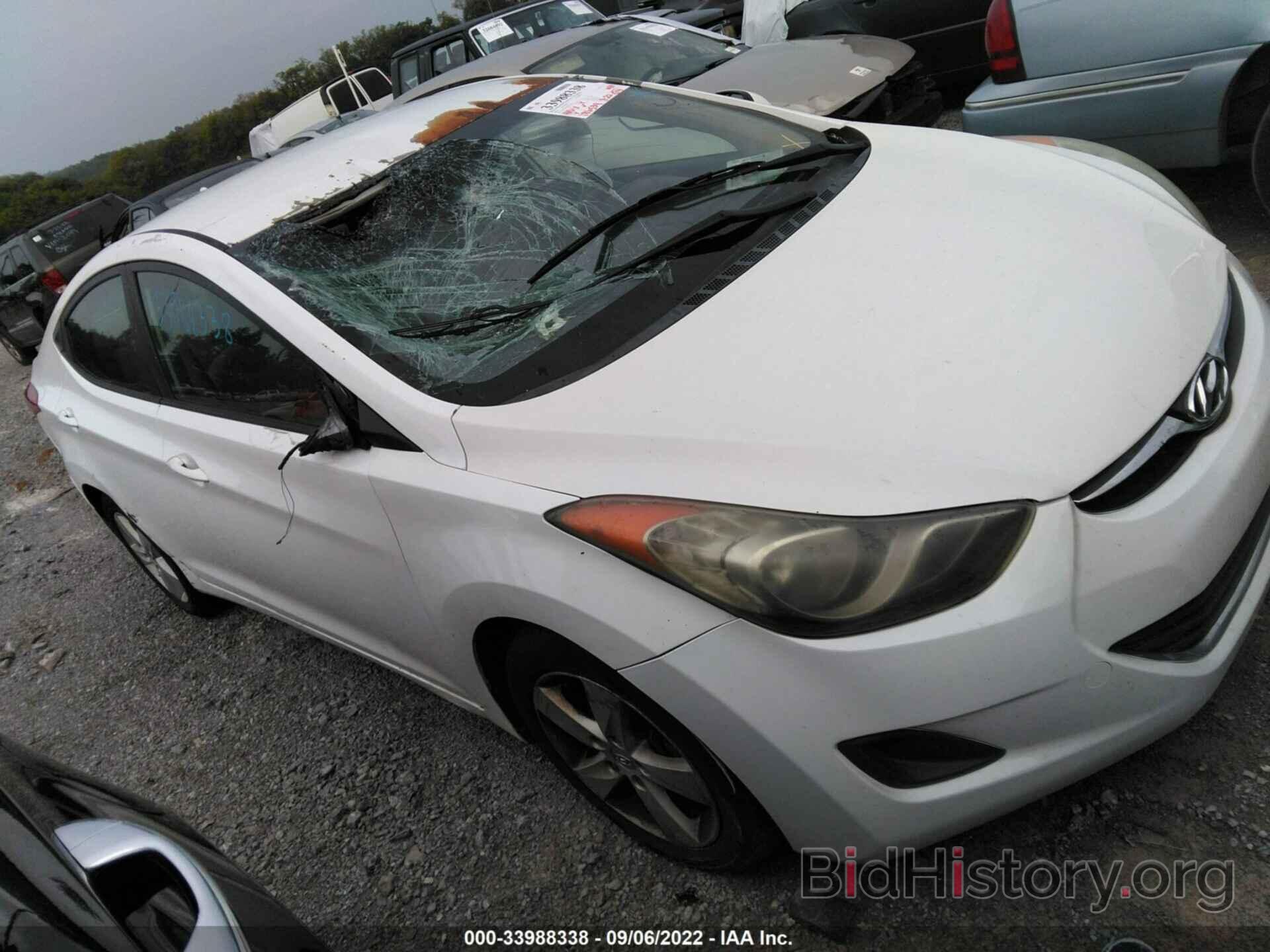 Photo 5NPDH4AE0DH267286 - HYUNDAI ELANTRA 2013