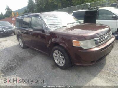2010 Ford FLEX SE, burgundy — VIN 2FMGK5BC2ABA85612, IAAI