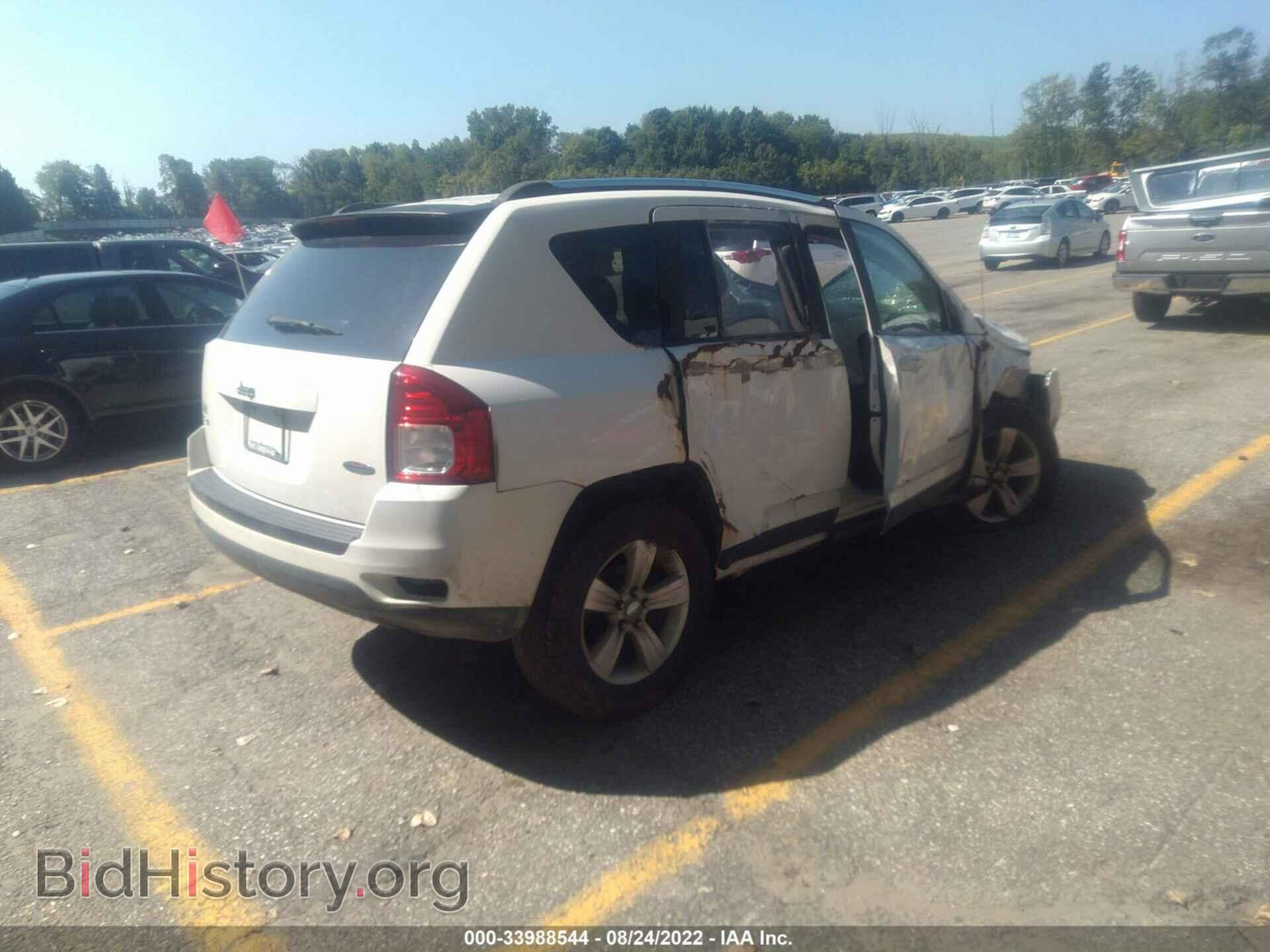 2012 JEEP COMPASS - VIN: 1C4NJDAB9CD509432 - Фото 4