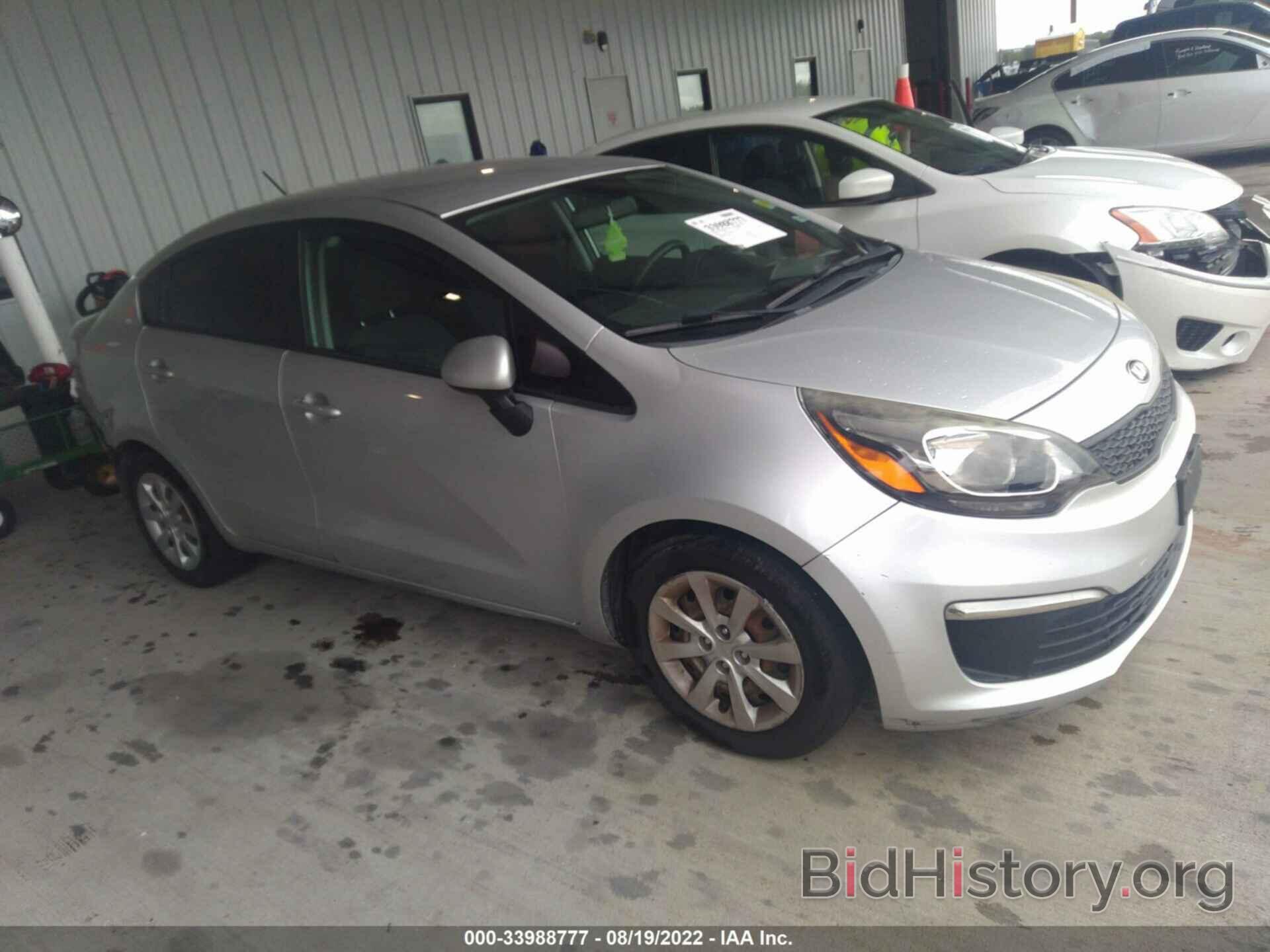 Photo KNADM4A38G6603871 - KIA RIO 2016