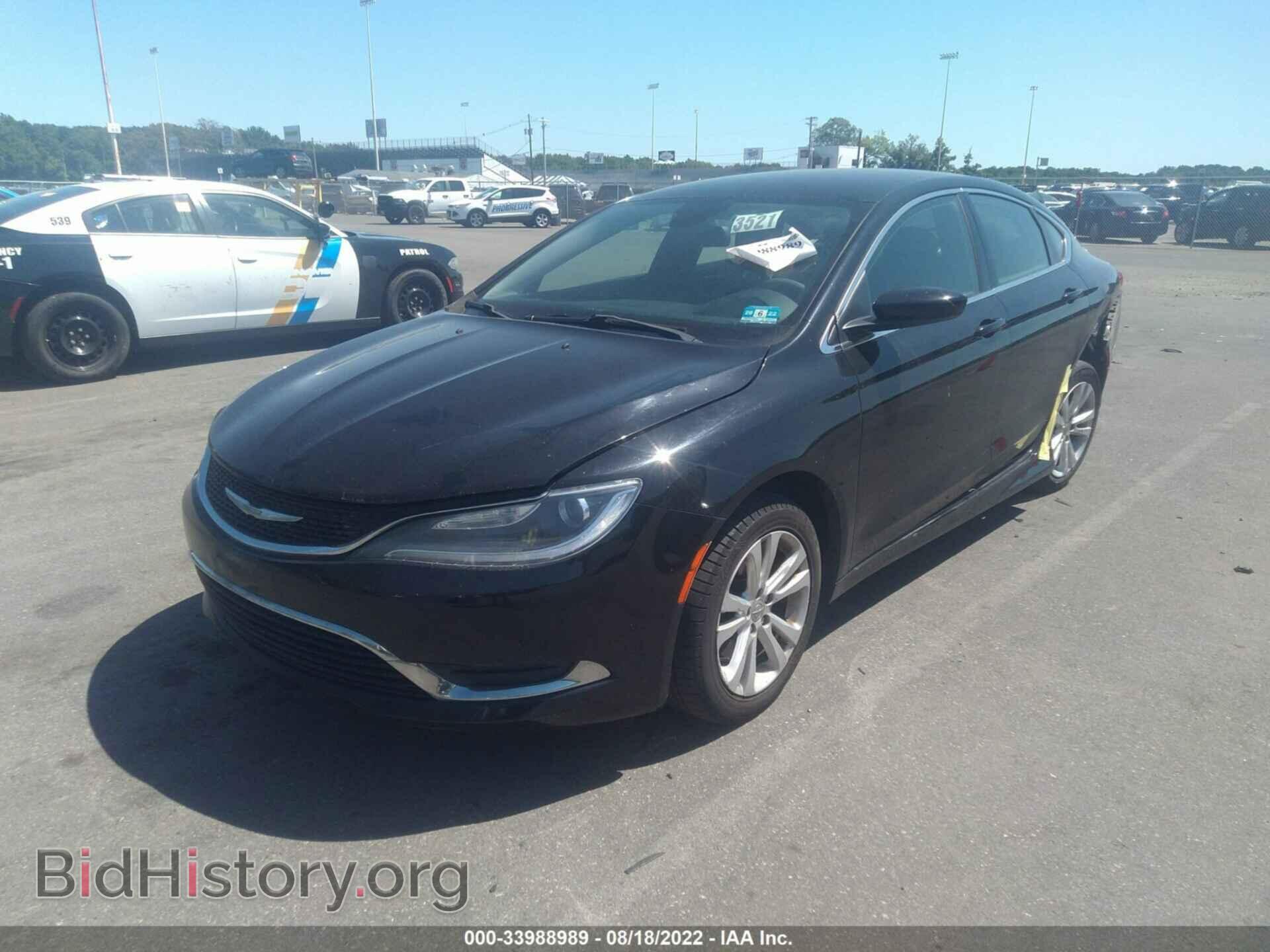 2015 CHRYSLER 200 - VIN: 1C3CCCAB7FN654340 - Фото 2