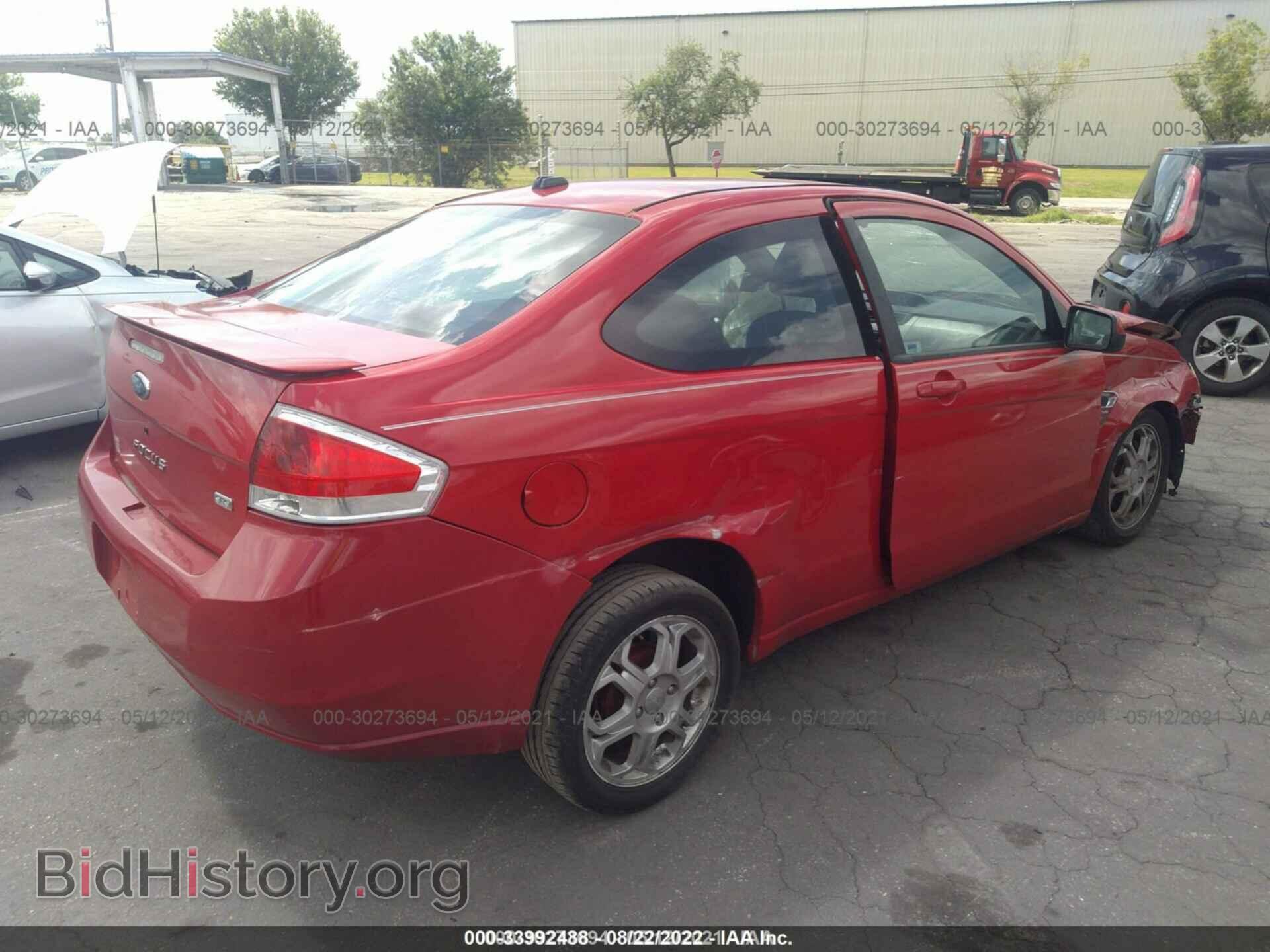 2008 FORD FOCUS - VIN: 1FAHP33N58W173440 - Фото 4