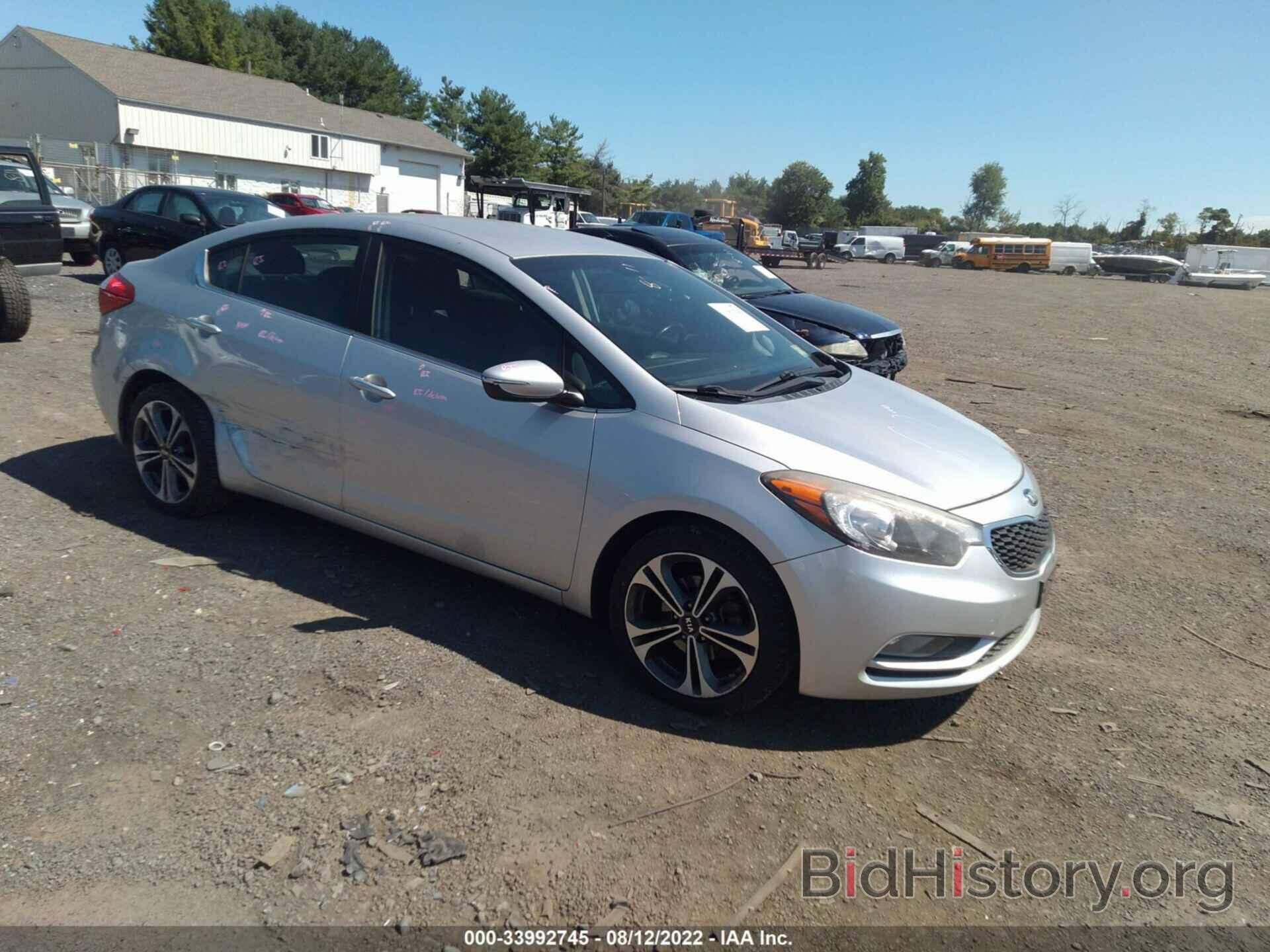 Photo KNAFX4A84E5195108 - KIA FORTE 2014