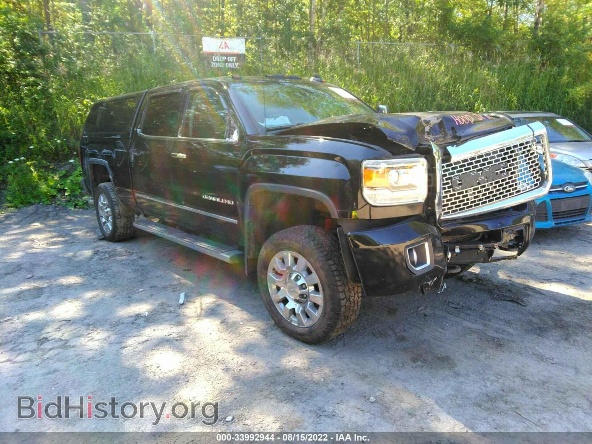 Фотография 1GT12UE80GF144305 - GMC SIERRA 2500HD 2016