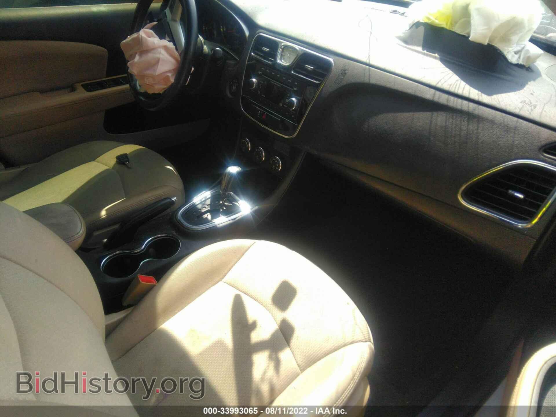 2012 CHRYSLER 200 - VIN: 1C3CCBBG3CN249284 - Фото 5