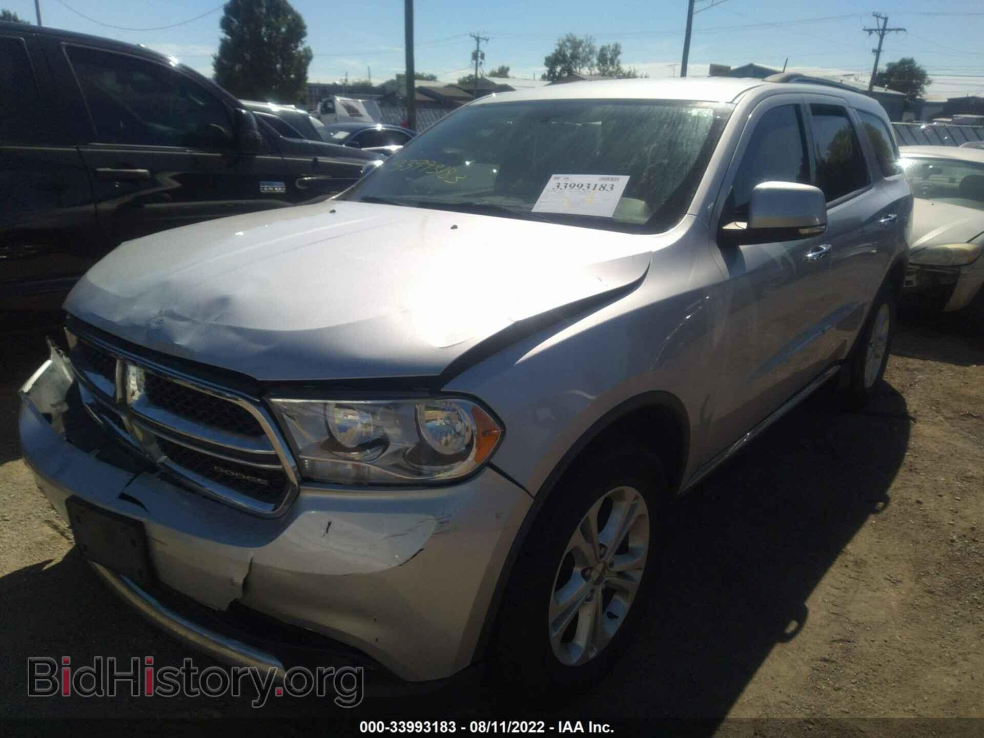 2012 DODGE DURANGO - VIN: 1C4RDJDG3CC144556 - Фото 2