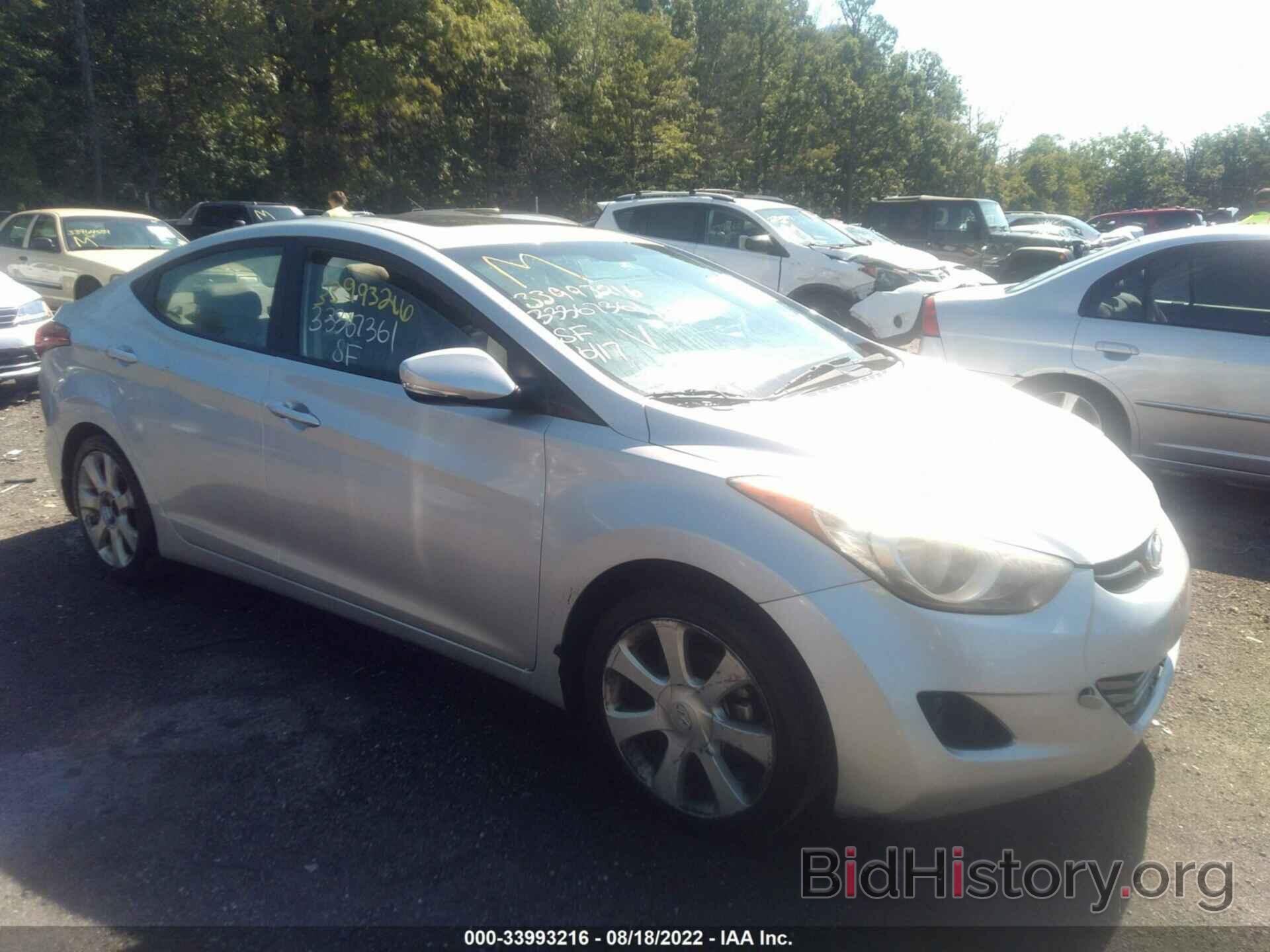 Photo KMHDH4AE0DU646497 - HYUNDAI ELANTRA 2013