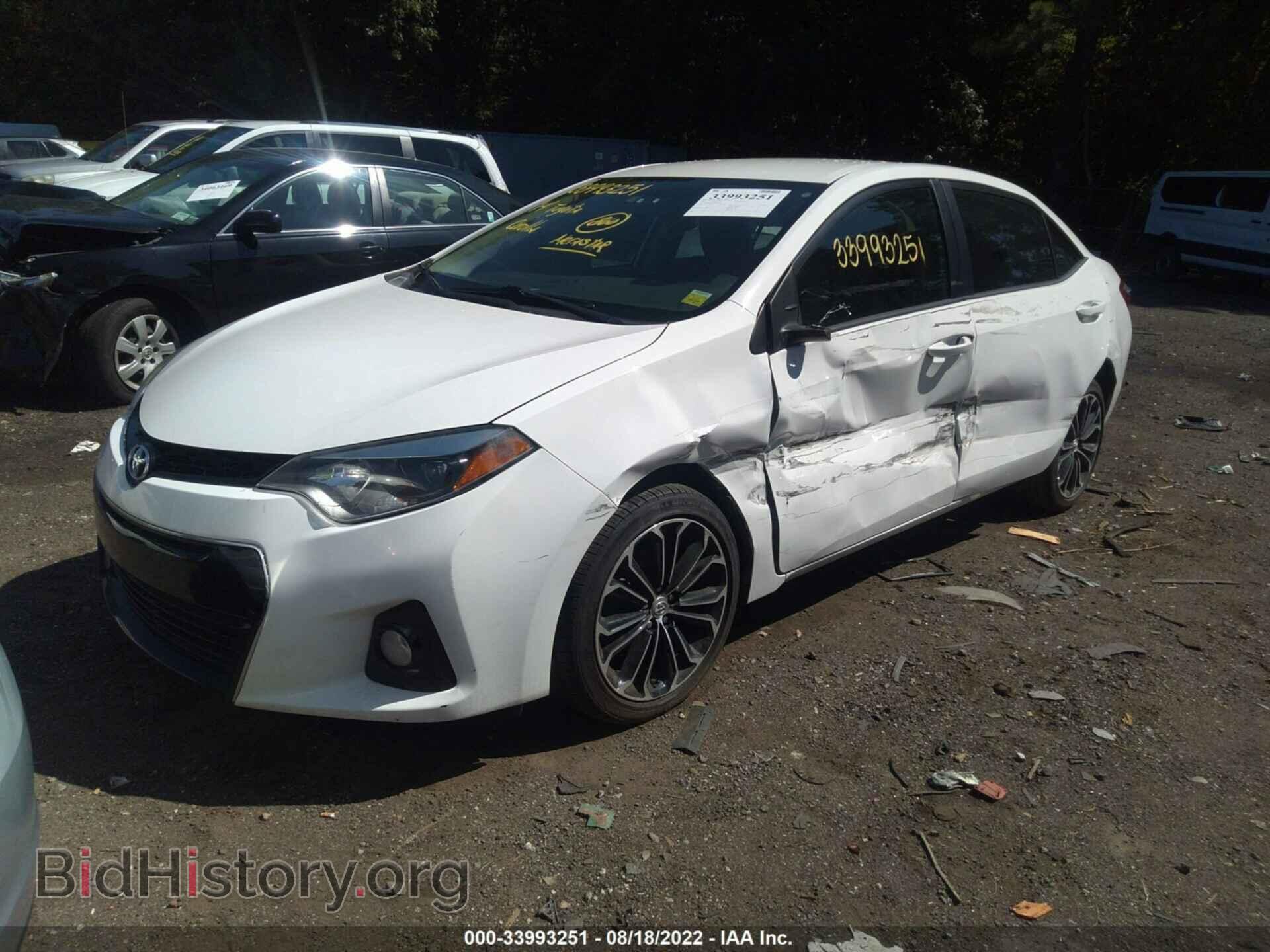 2014 TOYOTA COROLLA - VIN: 2T1BURHE3EC079727 - Photo 2