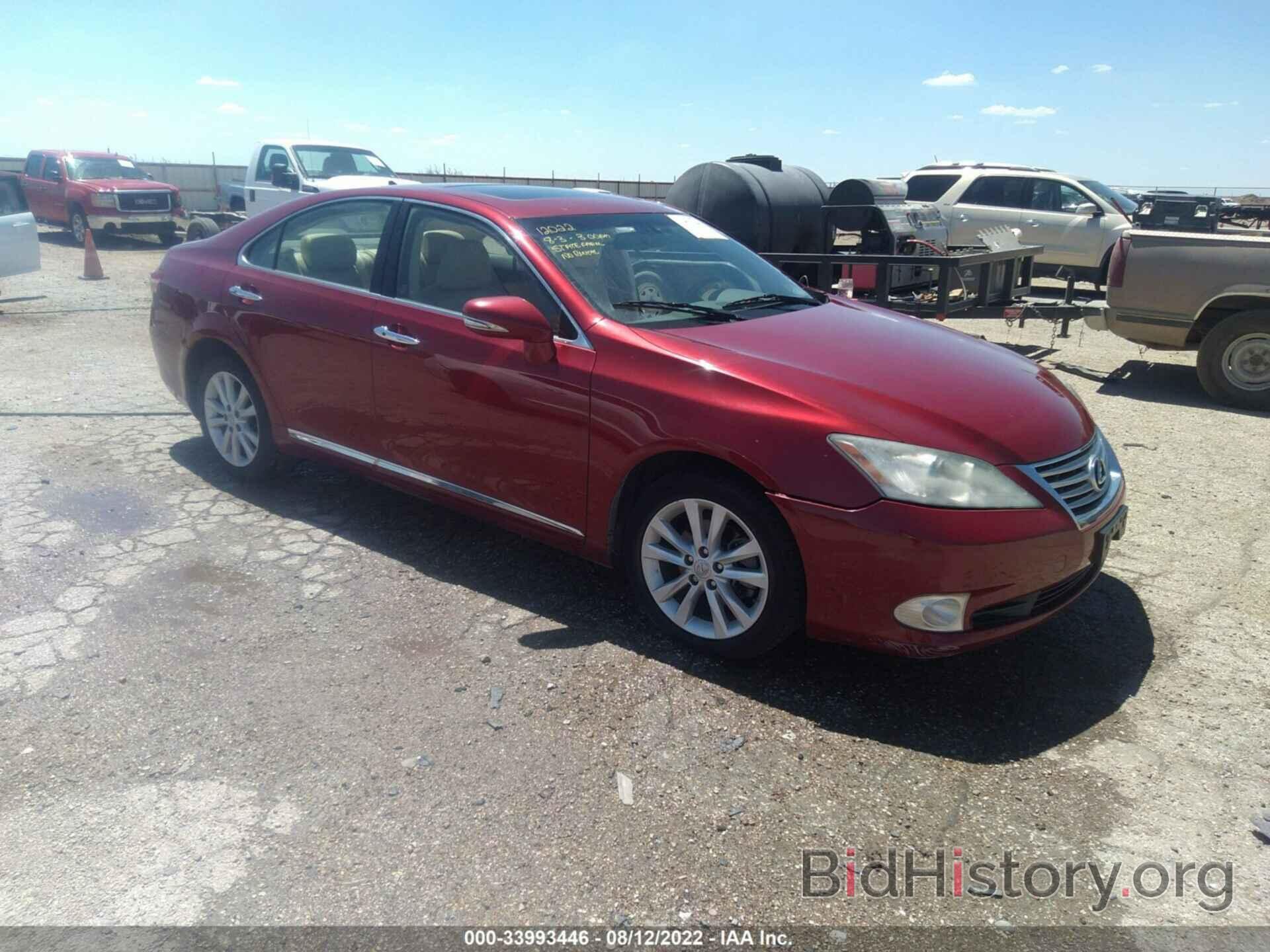 Photo JTHBK1EG0A2365944 - LEXUS ES 350 2010