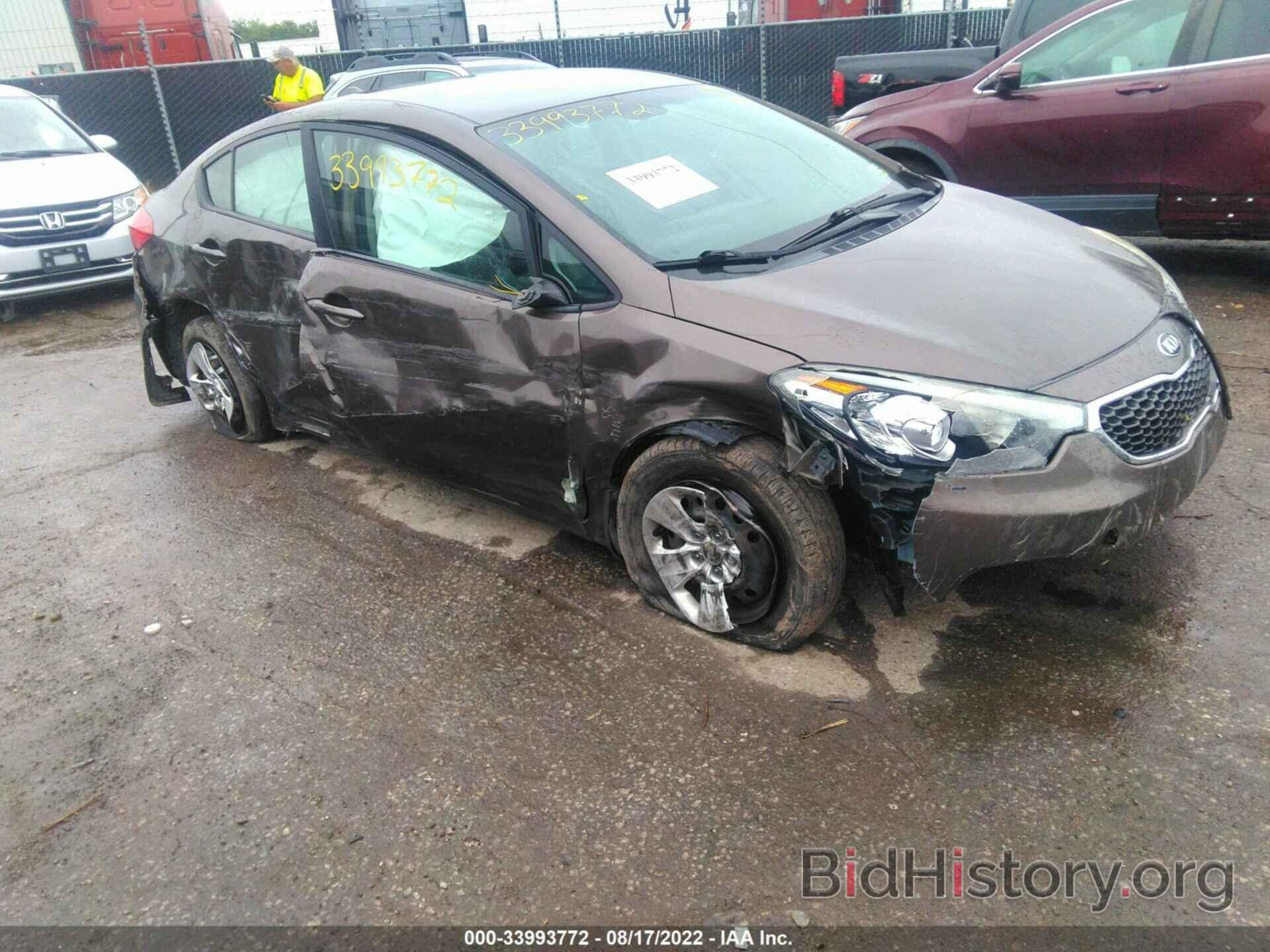 Photo KNAFX4A64F5347730 - KIA FORTE 2015