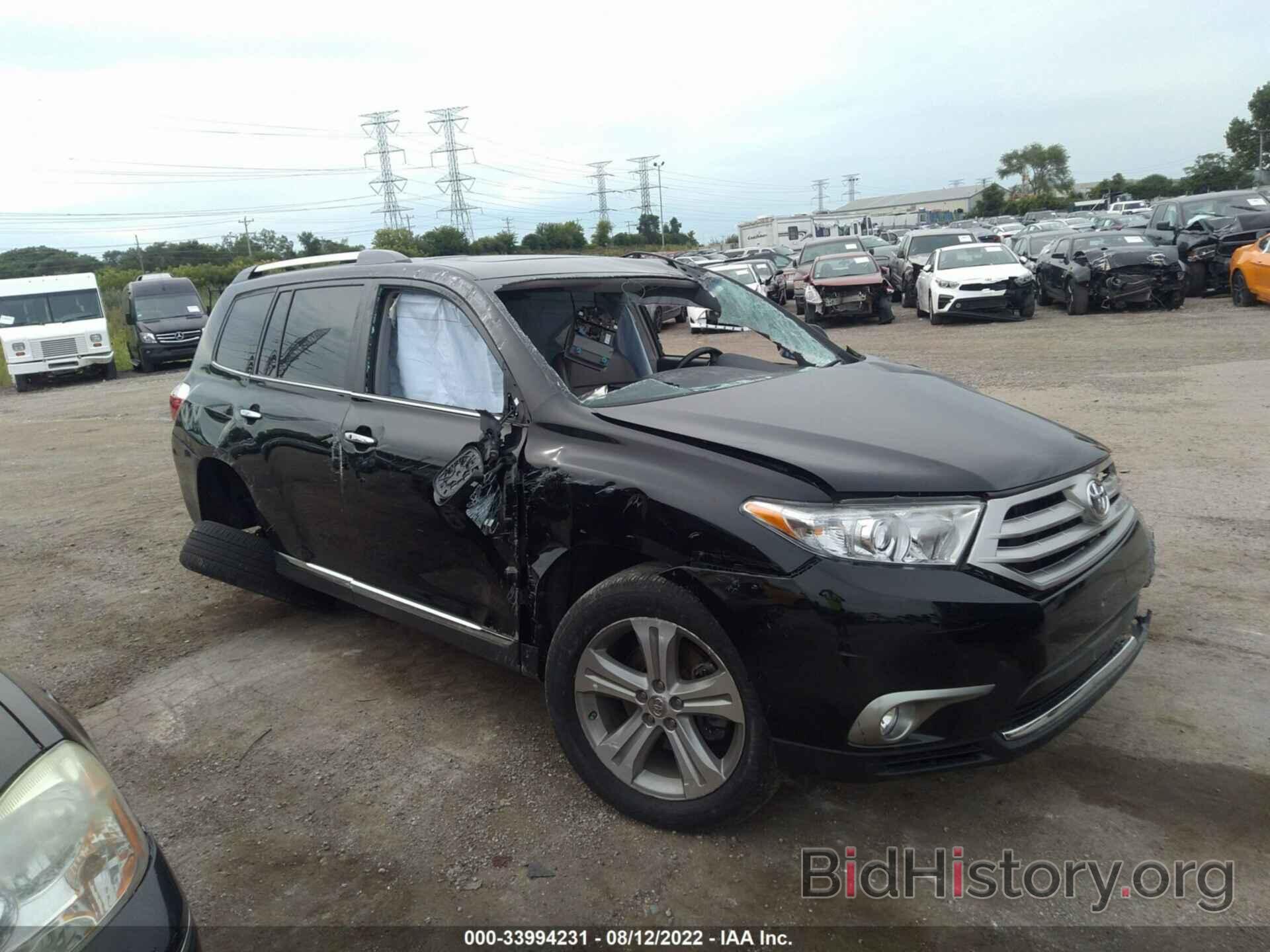 Photo 5TDDK3EH7DS255971 - TOYOTA HIGHLANDER 2013