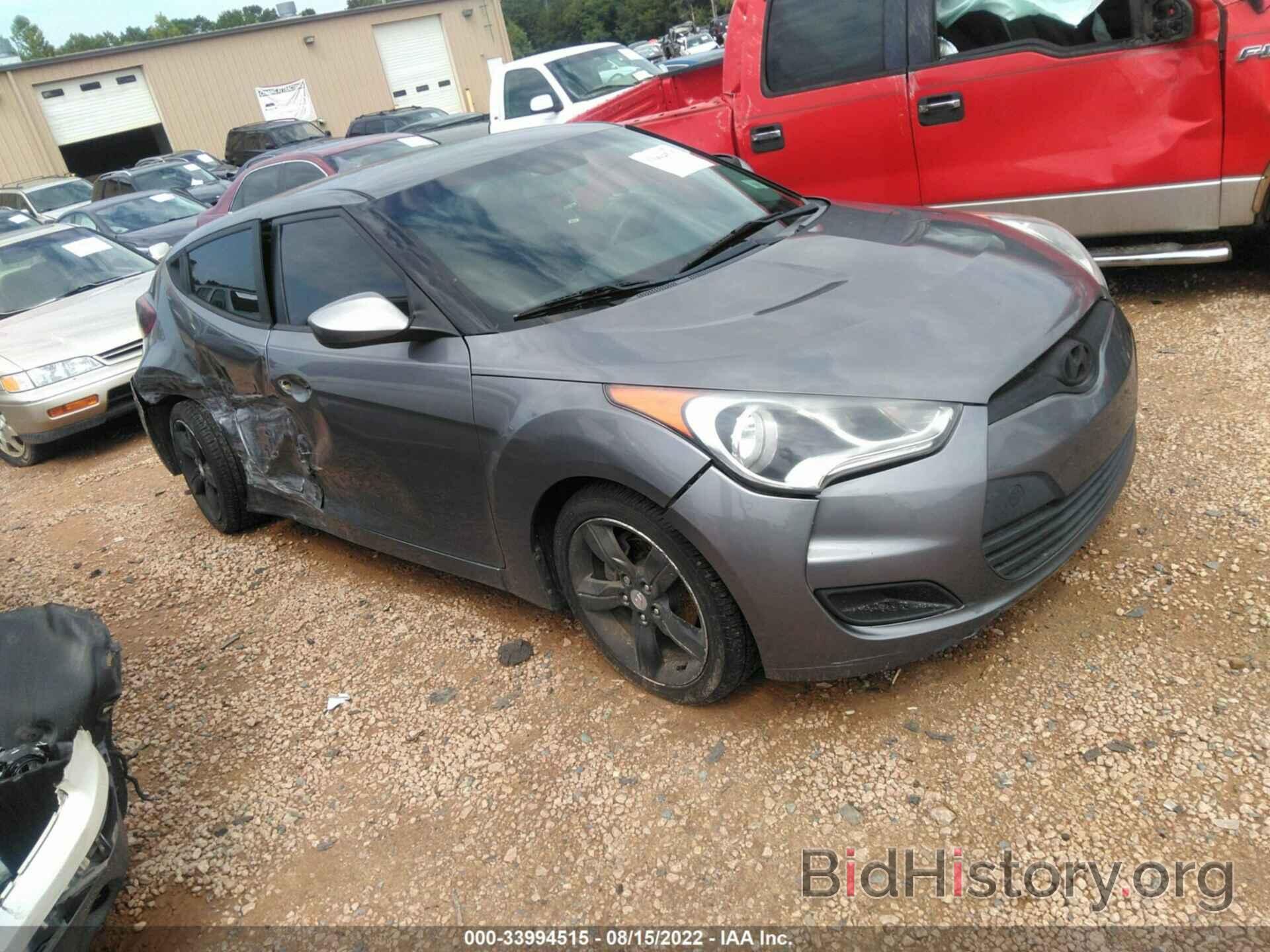 Photo KMHTC6AD3CU027713 - HYUNDAI VELOSTER 2012