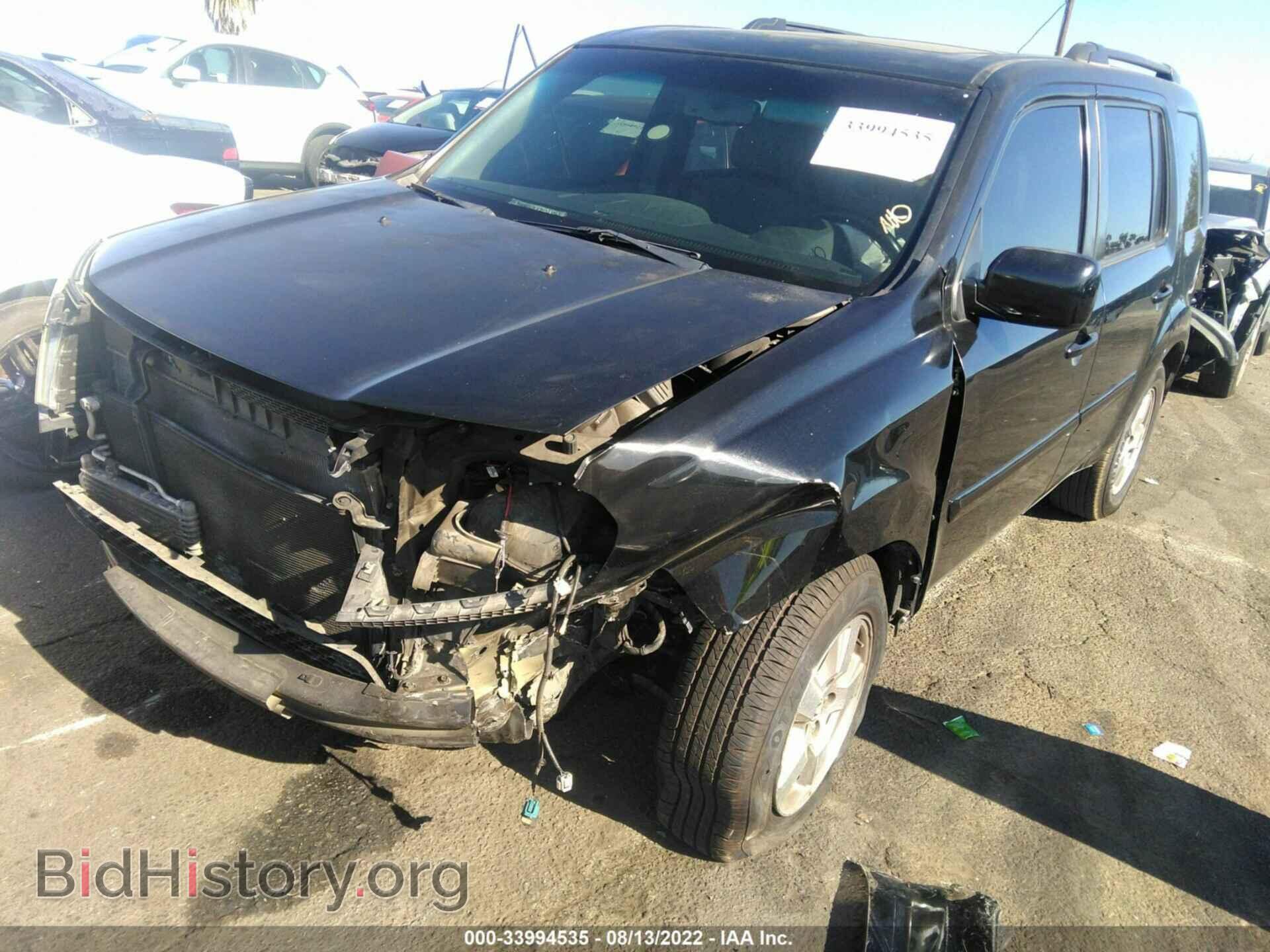2011 HONDA PILOT - VIN: 5FNYF3H5XBB017489 - Фото 2