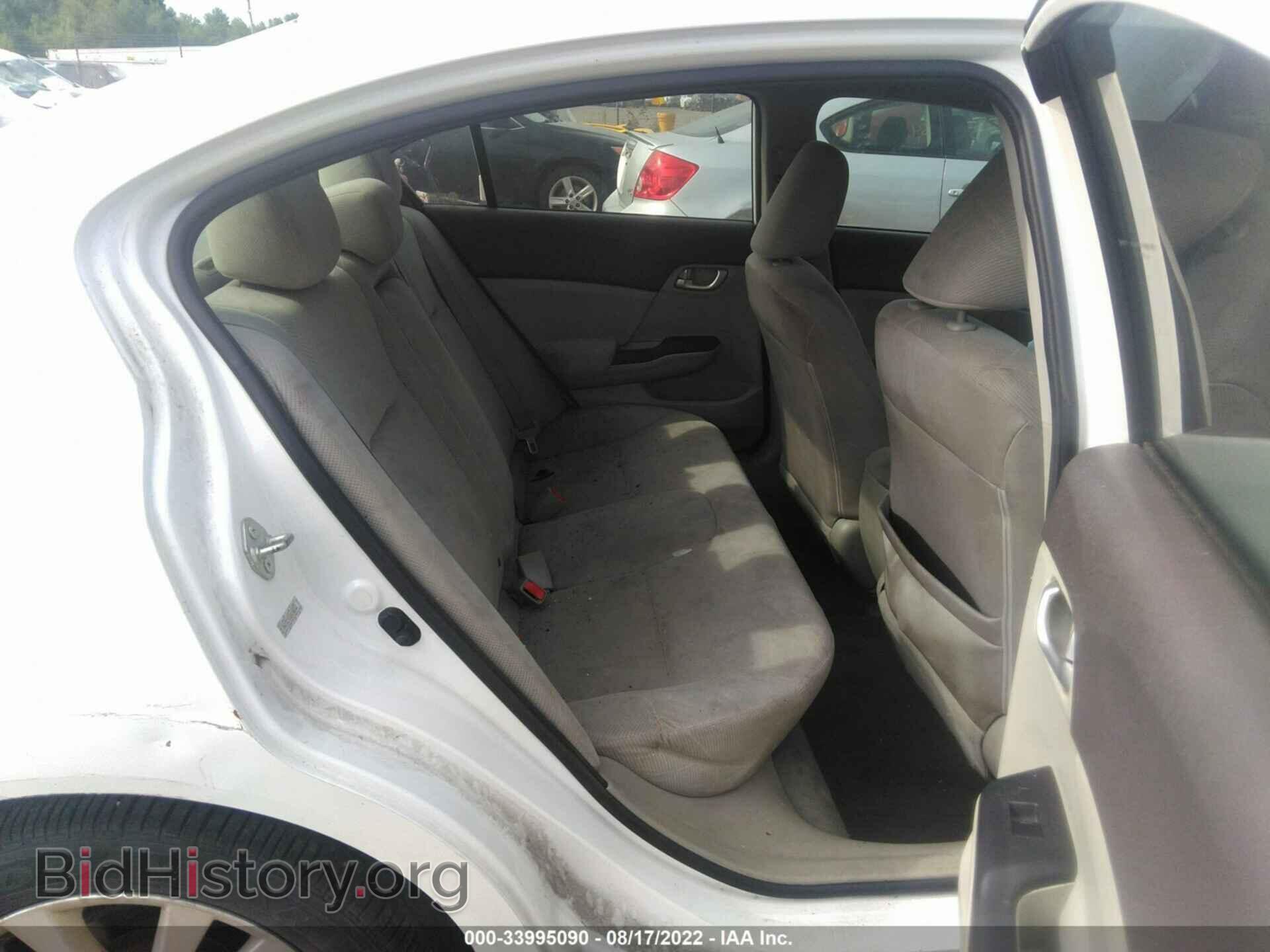 2012 HONDA CIVIC SDN - VIN: 2HGFB2F83CH308763 - Фото 8