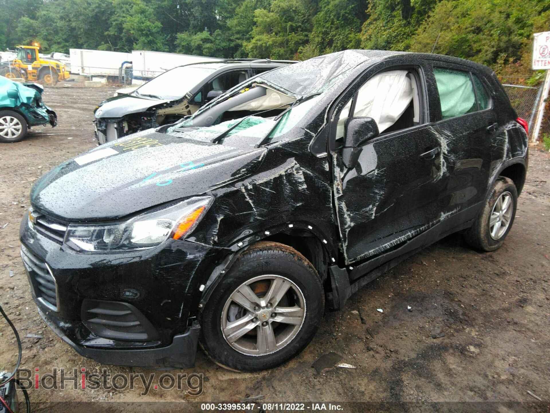 2019 CHEVROLET TRAX - VIN: 3GNCJNSB5KL406116 - Фото 2