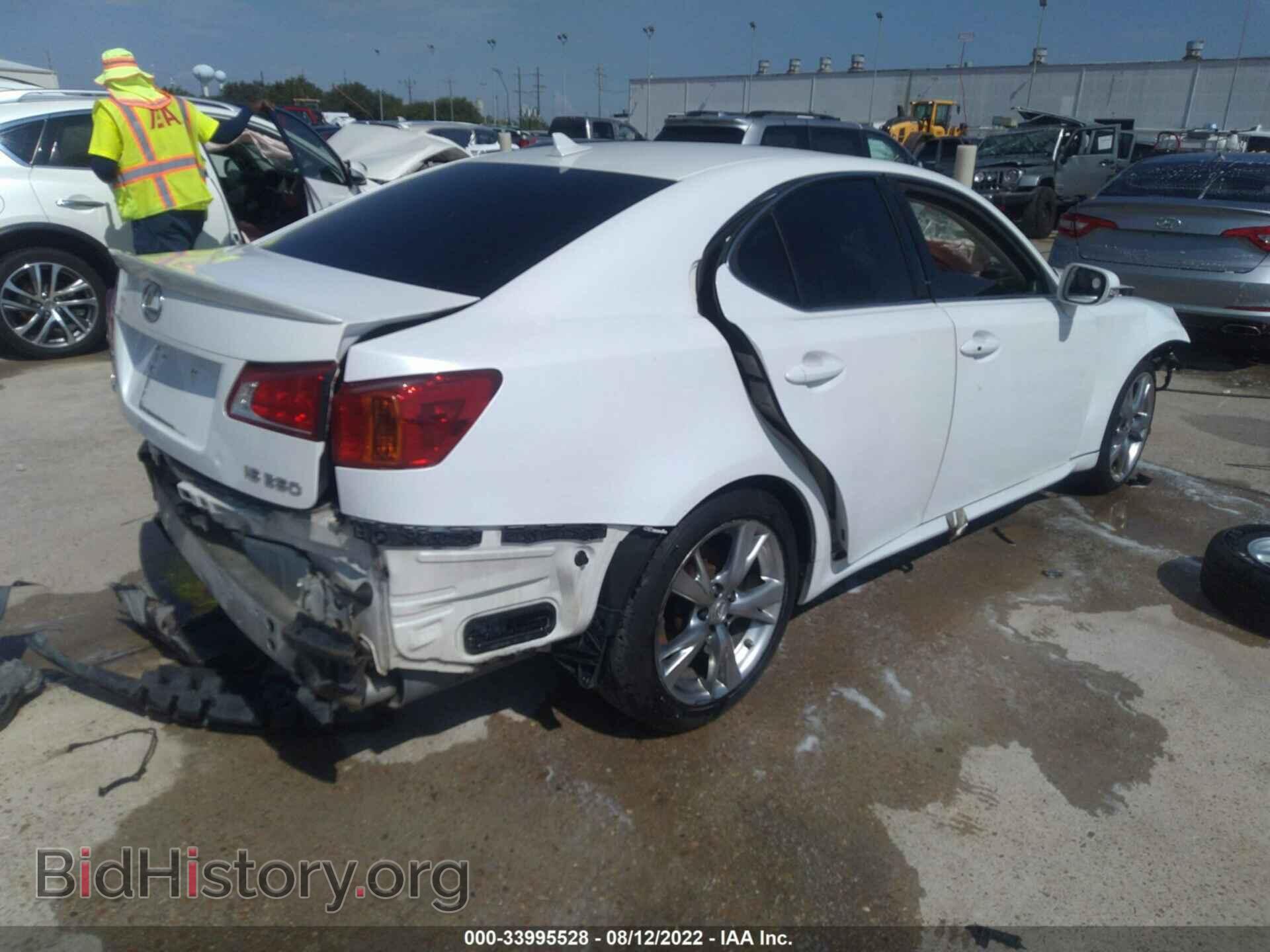 2009 LEXUS IS 250 - VIN: JTHBK262495093935 - Фото 4