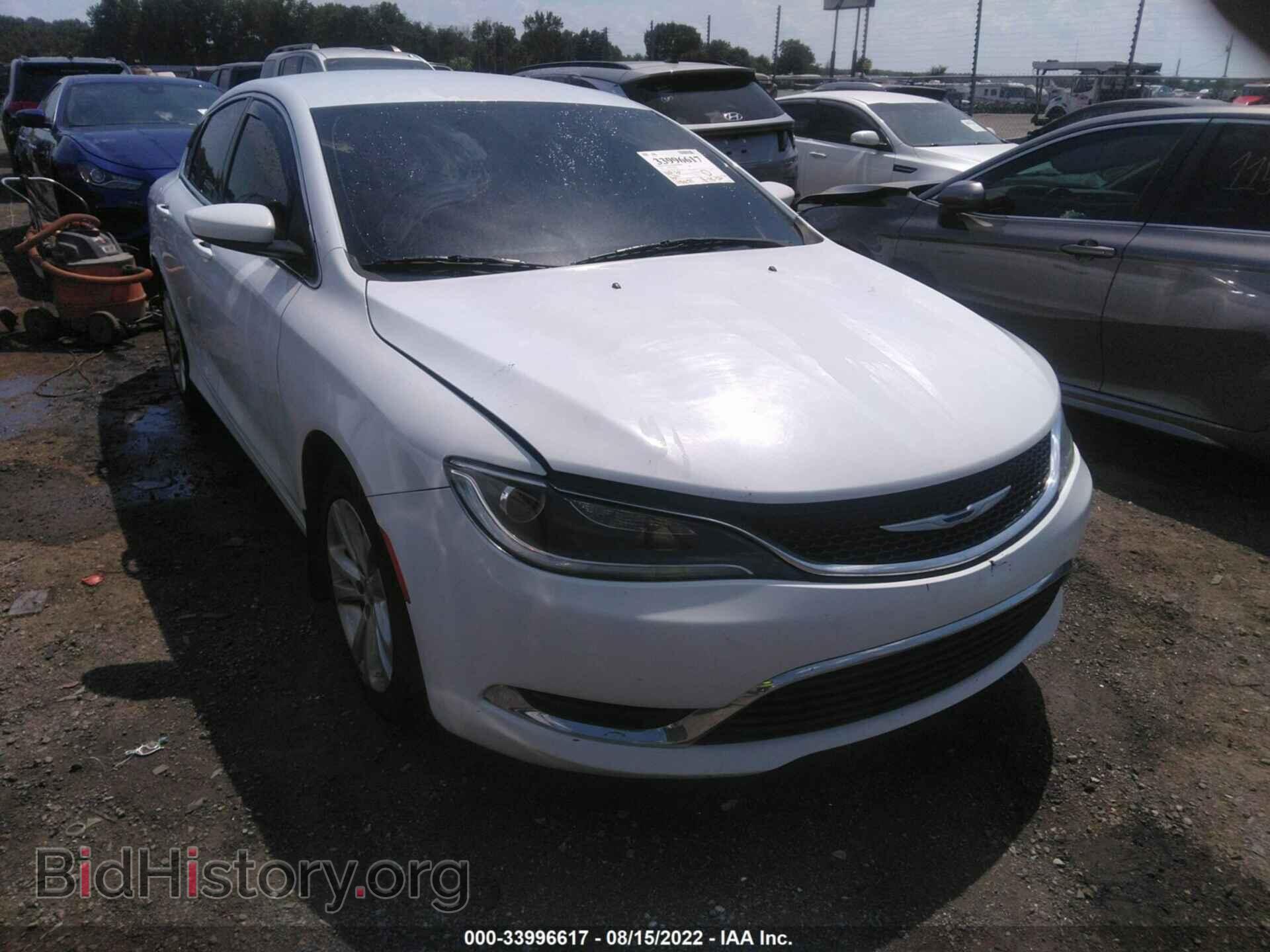 Фотография 1C3CCCAB0GN191880 - CHRYSLER 200 2016