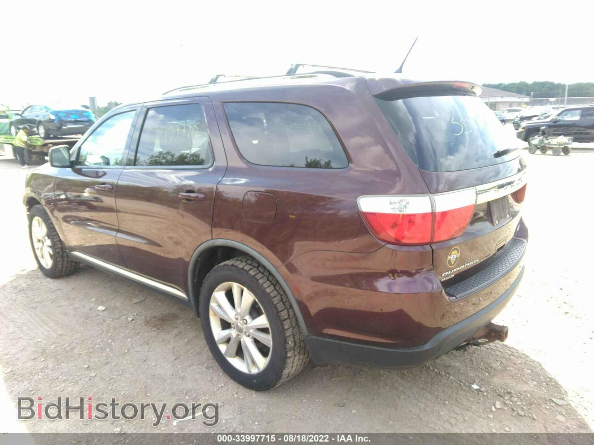 2012 DODGE DURANGO - VIN: 1C4RDJDG2CC178665 - Photo 3